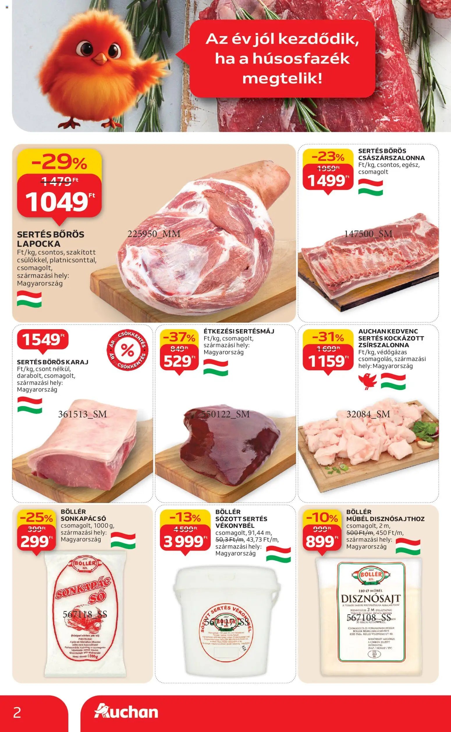 Auchan újság 2026.01.08. Akciós újság Auchan (2026-01-08 - 2026-01-14)