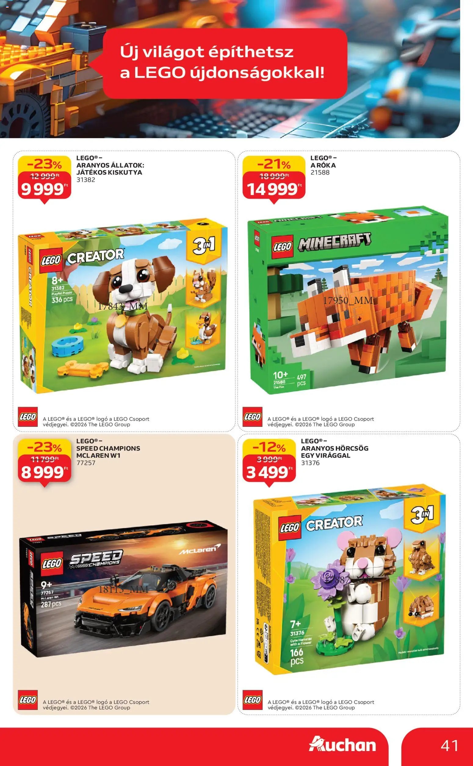 Auchan újság 2026.01.08. Akciós újság Auchan (2026-01-08 - 2026-01-14)