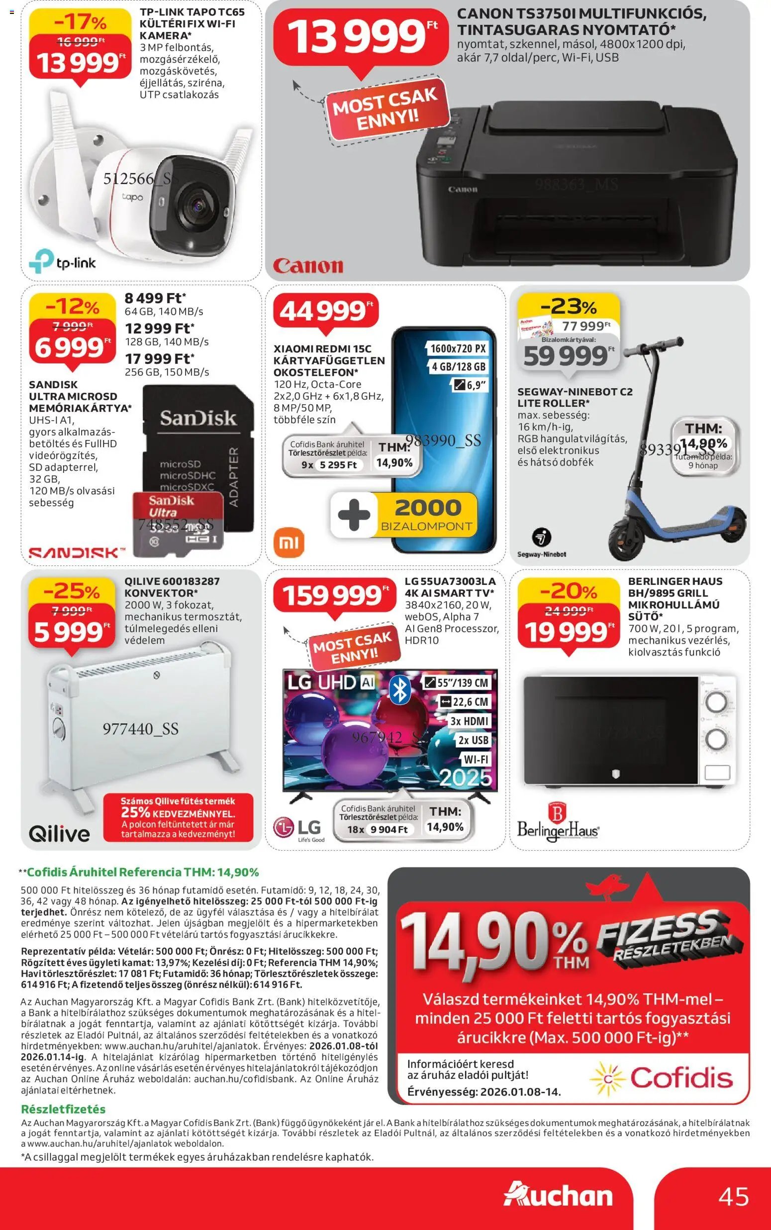 Auchan újság 2026.01.08. Akciós újság Auchan (2026-01-08 - 2026-01-14)