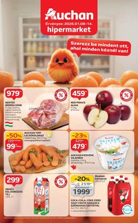 Auchan újság 2026.01.08. Akciós újság Auchan (2026-01-08 - 2026-01-14)