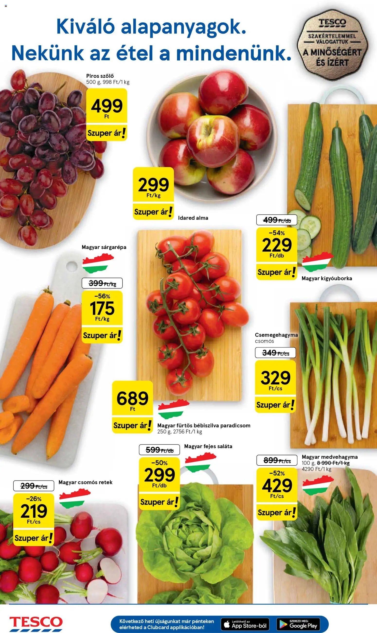 Tesco újság 2026.03.31. Tesco aktuális akciós újság (2026-03-31)