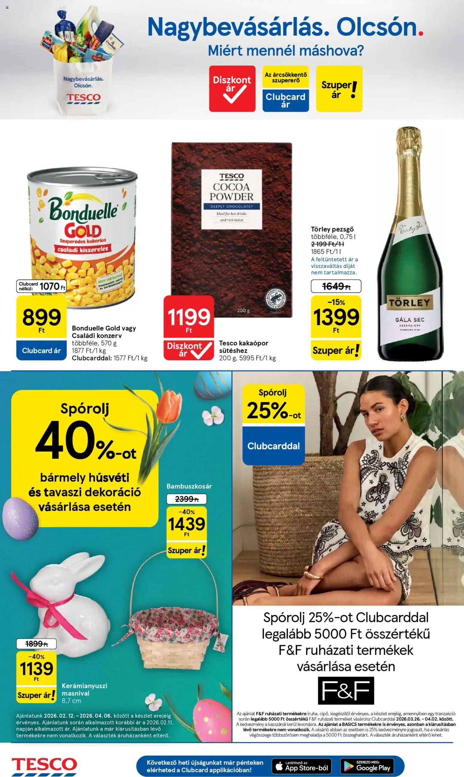 Tesco újság 2026.03.31. Tesco aktuális akciós újság (2026-03-31)