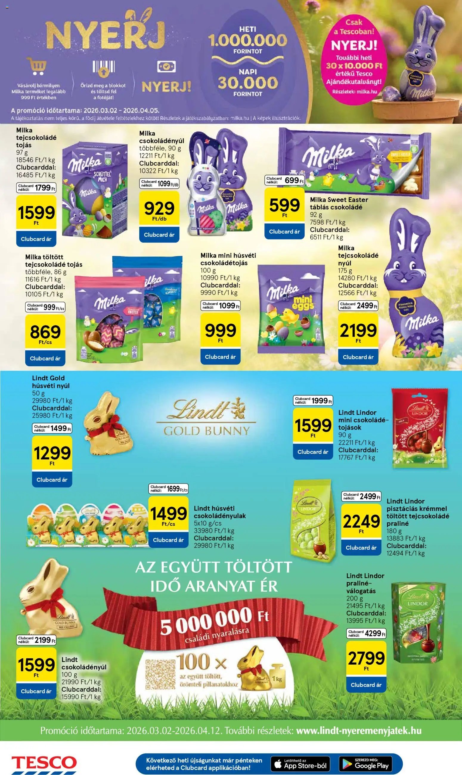 Tesco újság 2026.03.31. Tesco aktuális akciós újság (2026-03-31)