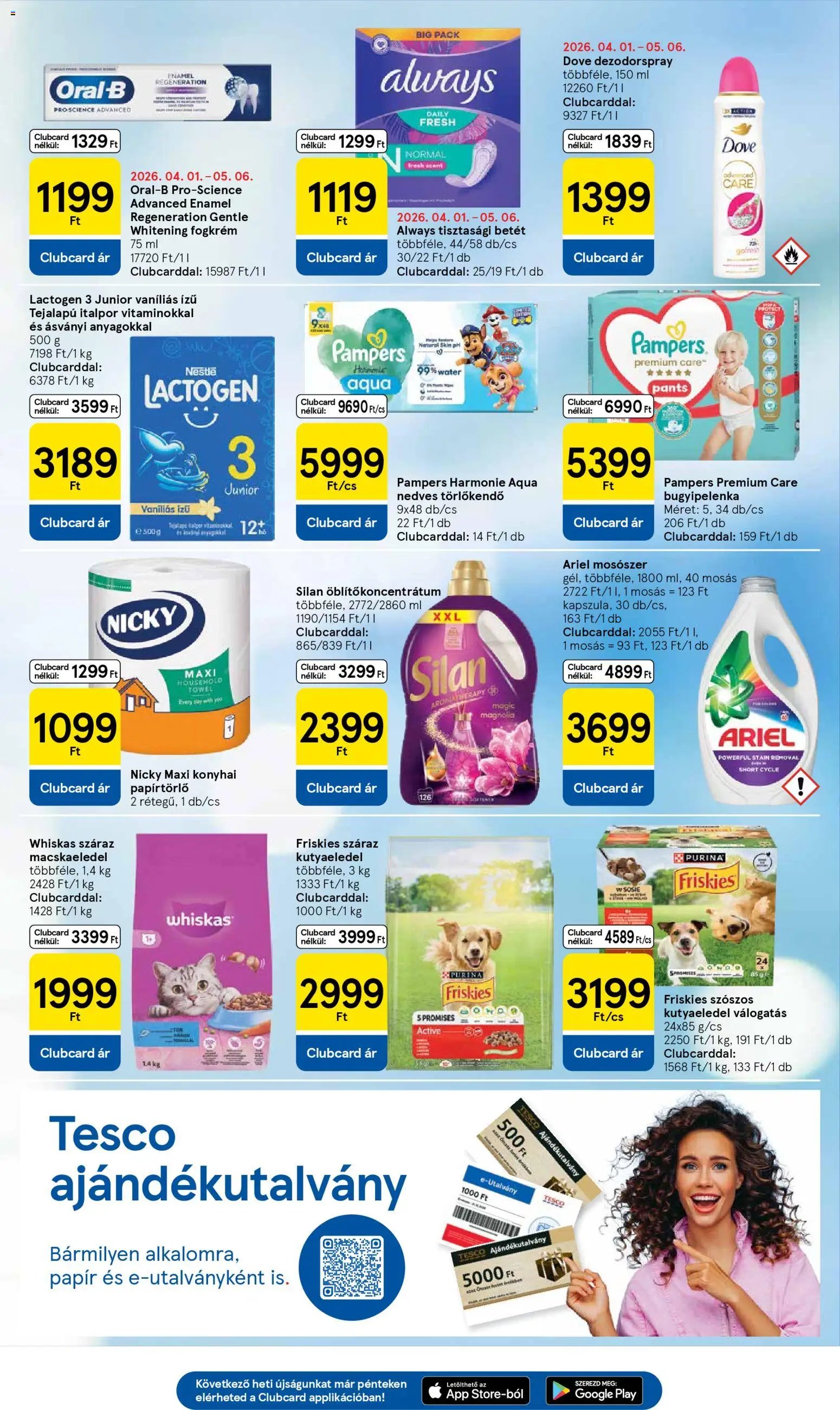 Tesco újság 2026.03.31. Tesco aktuális akciós újság (2026-03-31)