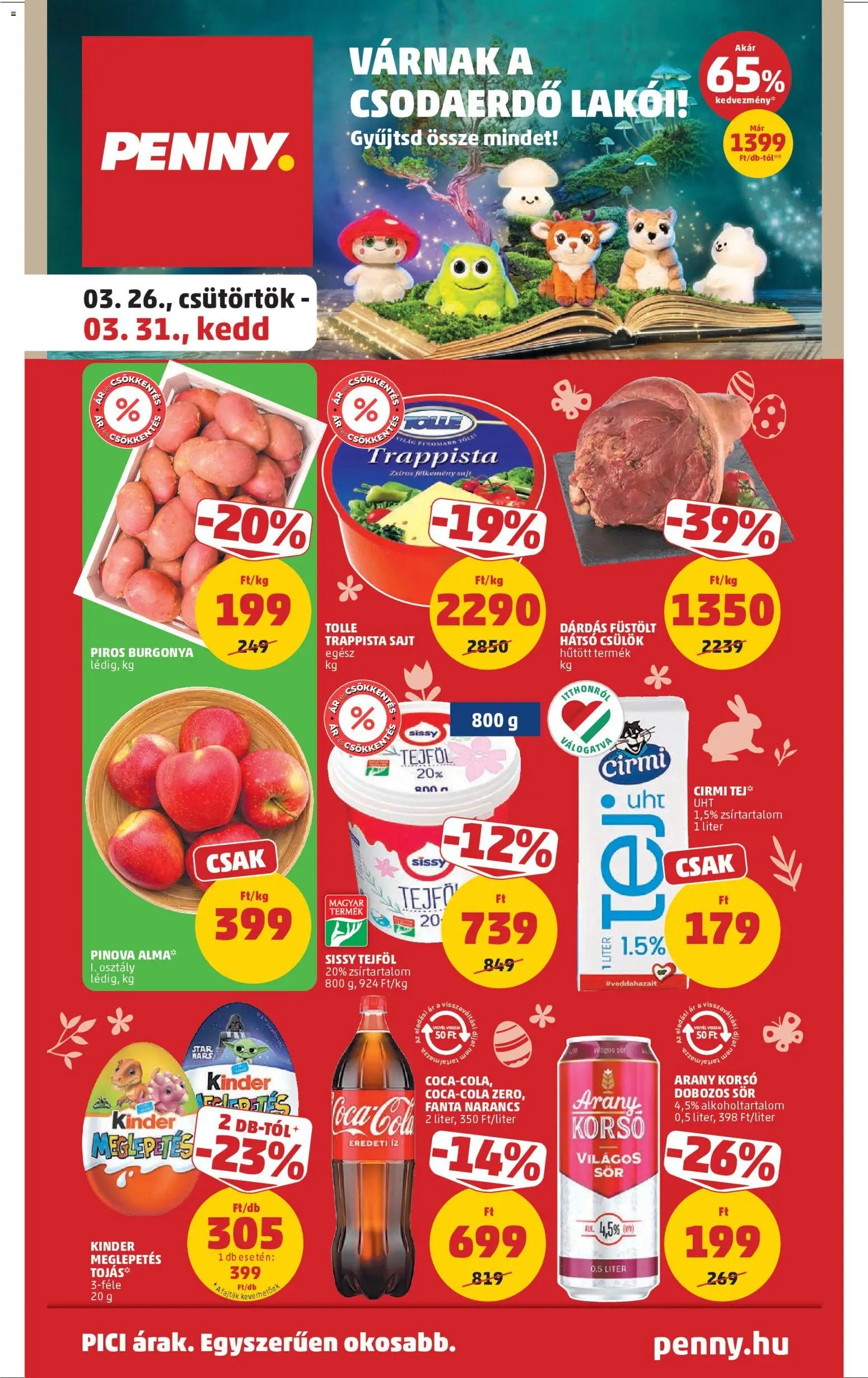 PENNY újság 2026.03.26. PENNY akciós újság (2026-03-26 - 2026-03-31)