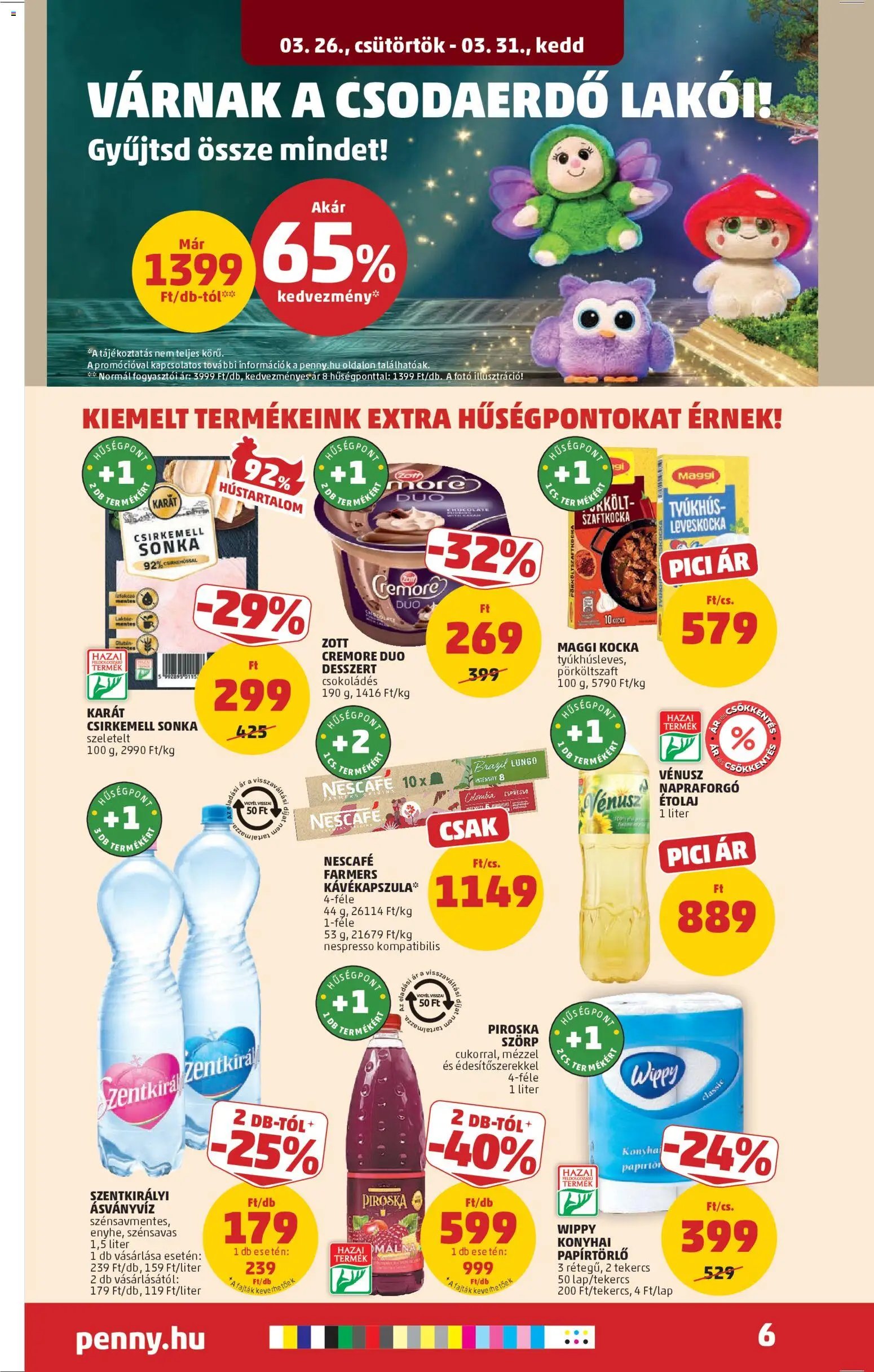 PENNY újság 2026.03.26. PENNY akciós újság (2026-03-26 - 2026-03-31)