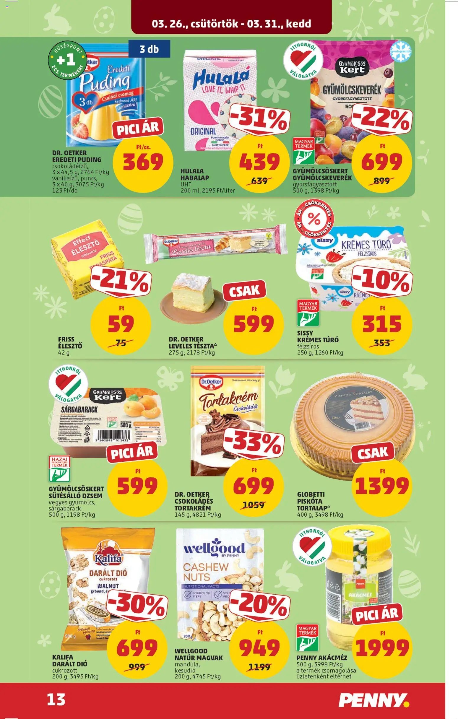 PENNY újság 2026.03.26. PENNY akciós újság (2026-03-26 - 2026-03-31)