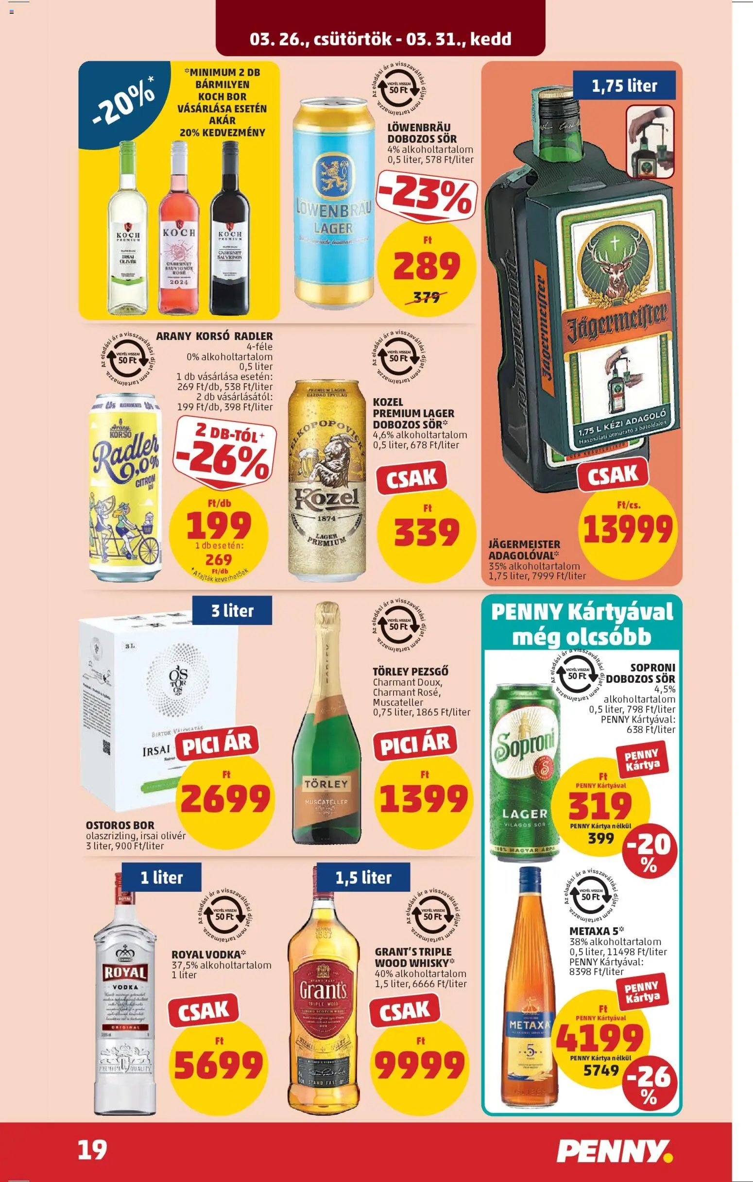 PENNY újság 2026.03.26. PENNY akciós újság (2026-03-26 - 2026-03-31)