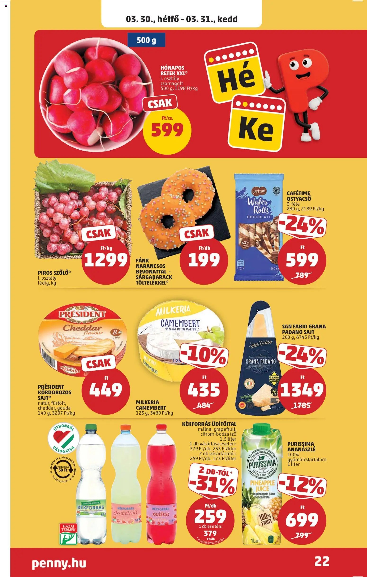 PENNY újság 2026.03.26. PENNY akciós újság (2026-03-26 - 2026-03-31)
