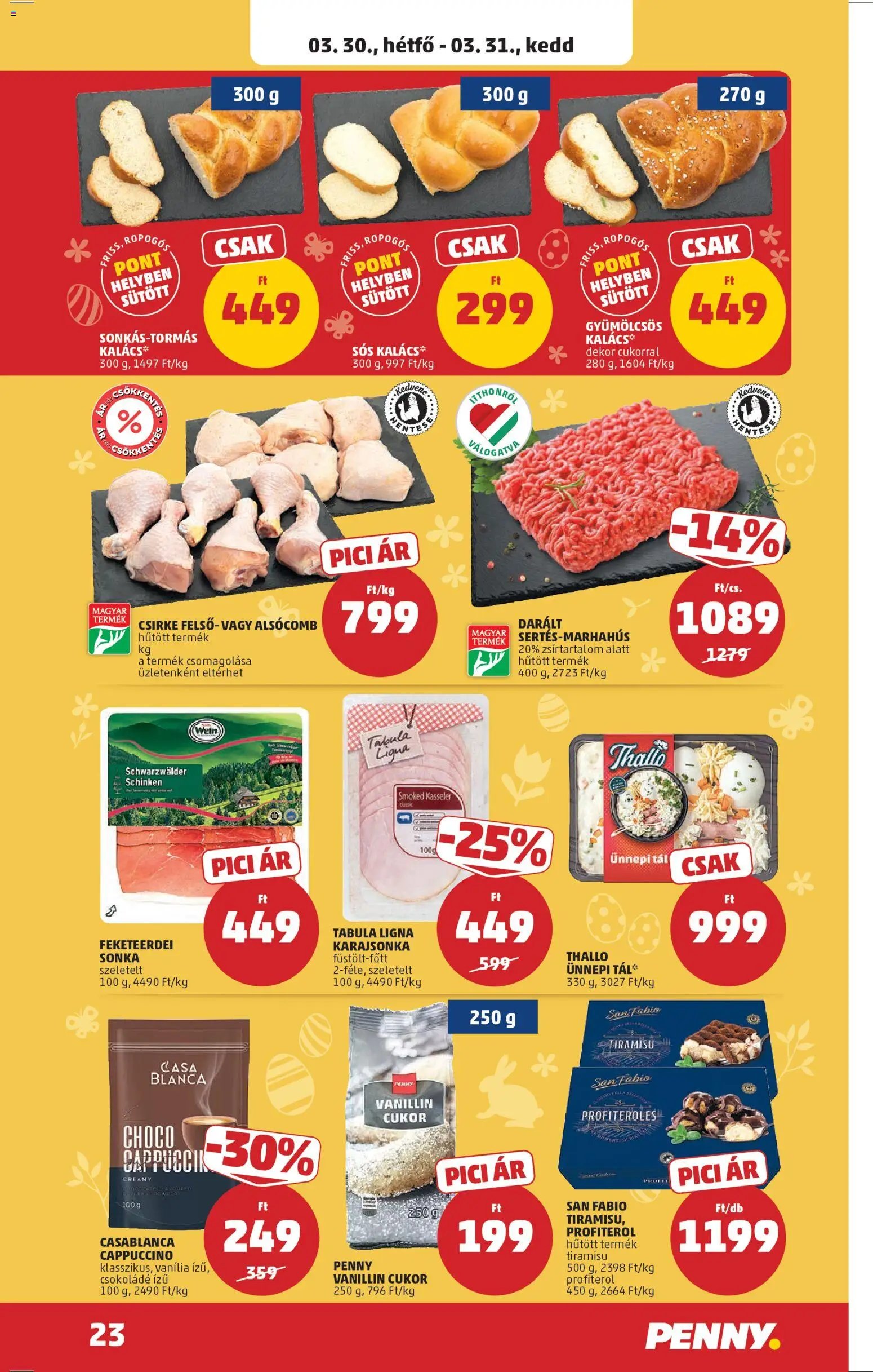 PENNY újság 2026.03.26. PENNY akciós újság (2026-03-26 - 2026-03-31)