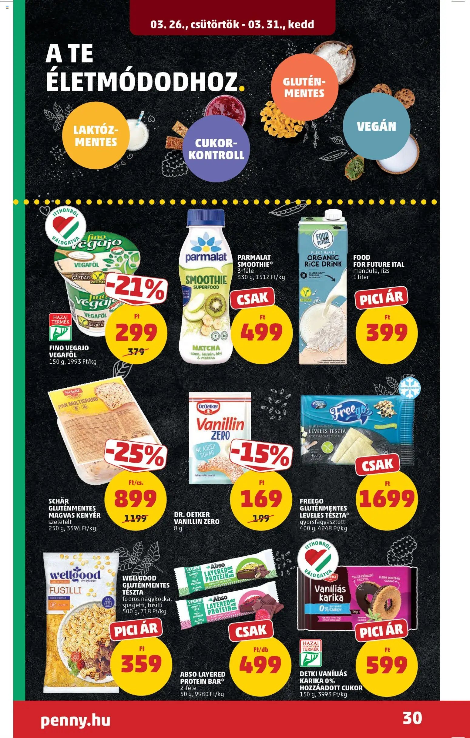 PENNY újság 2026.03.26. PENNY akciós újság (2026-03-26 - 2026-03-31)
