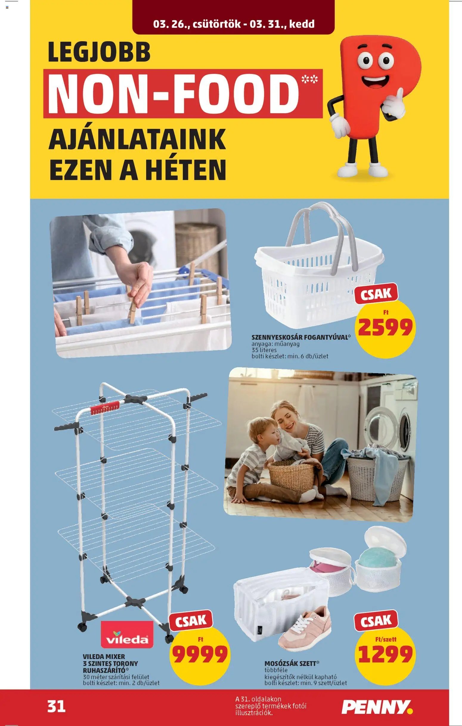 PENNY újság 2026.03.26. PENNY akciós újság (2026-03-26 - 2026-03-31)