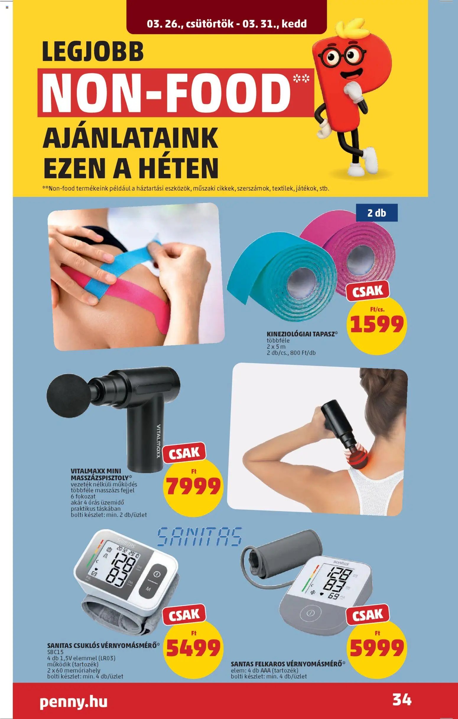 PENNY újság 2026.03.26. PENNY akciós újság (2026-03-26 - 2026-03-31)