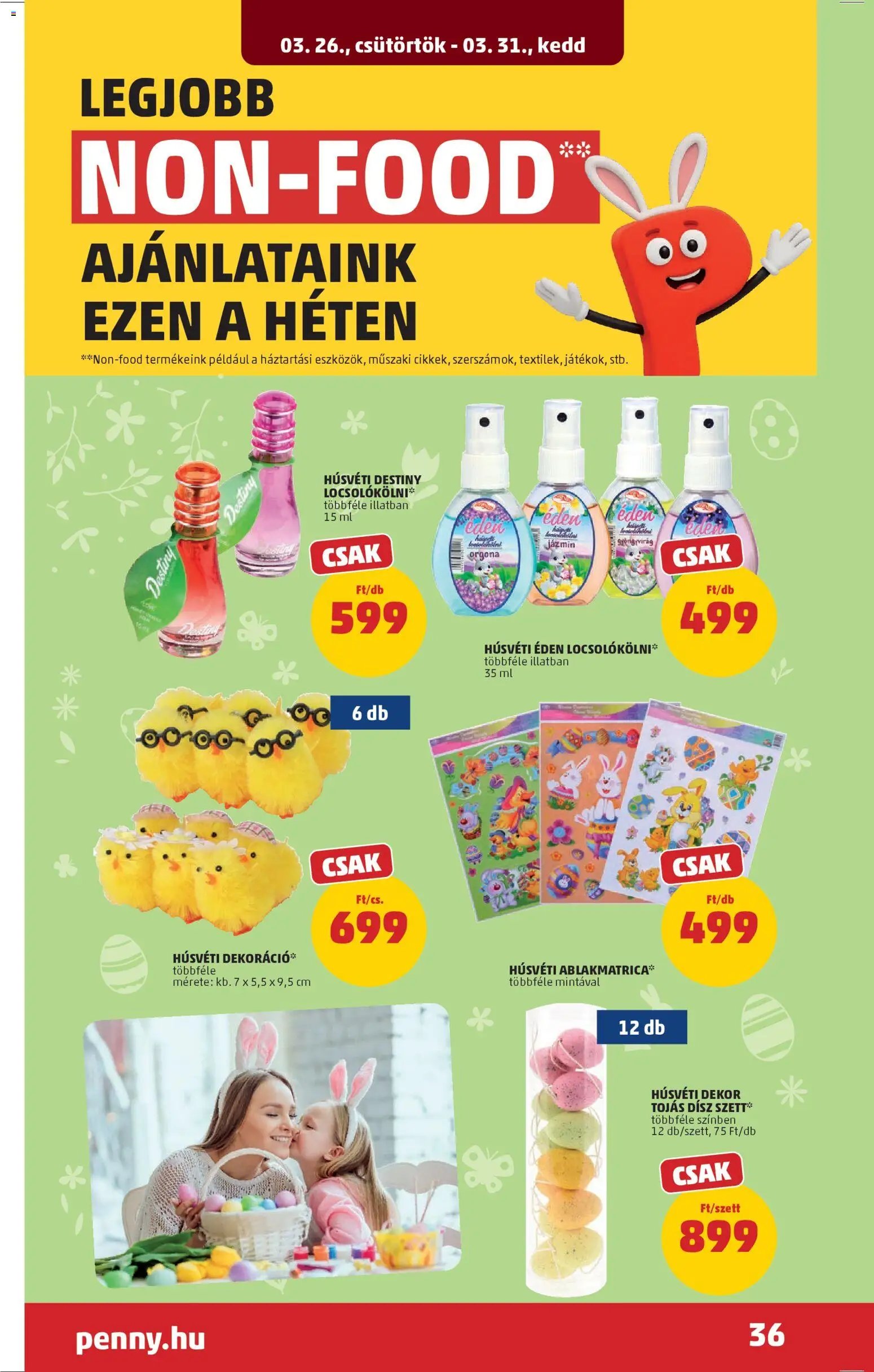 PENNY újság 2026.03.26. PENNY akciós újság (2026-03-26 - 2026-03-31)