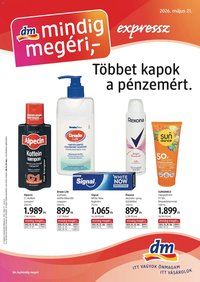 DM Drogerie Markt újság 2026.05.21. DM Drogerie Markt akciós újság (2026-05-21)