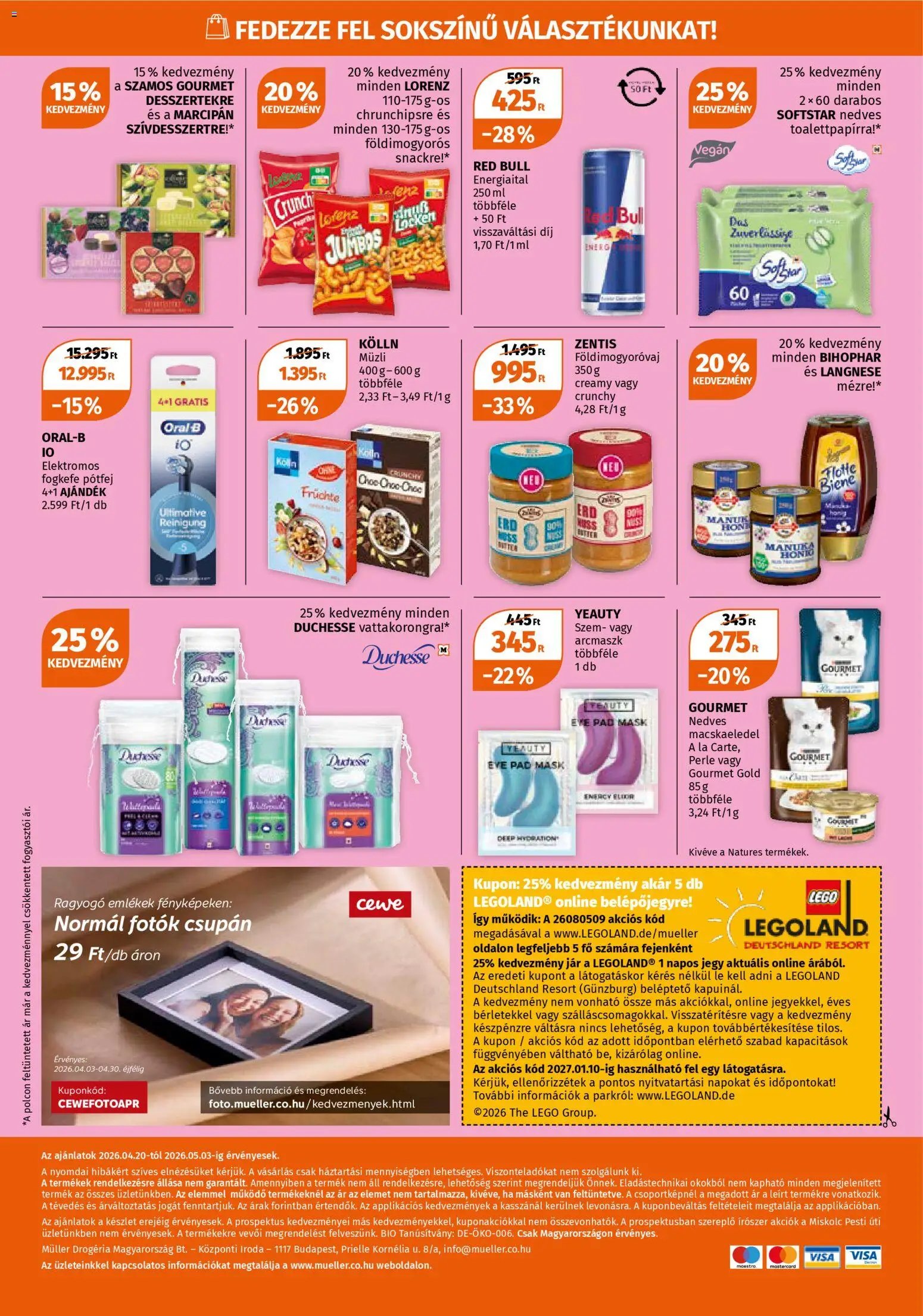 Müller újság 2026.04.20. Müller akciós újság (2026-04-20 - 2026-05-03)