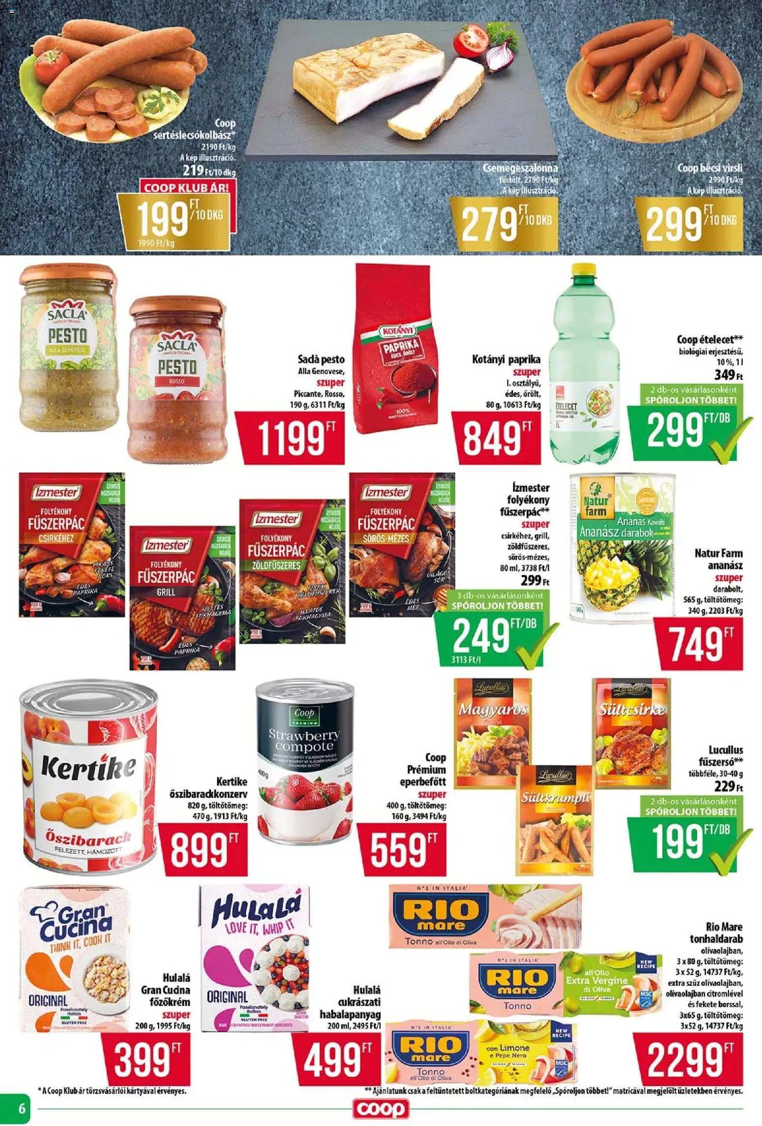 COOP újság 2026.04.16. COOP - Abc & Szuper / Tisza (2026-04-16 - 2026-04-22)