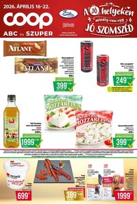 COOP újság 2026.04.16. COOP - Abc & Szuper / Tisza (2026-04-16 - 2026-04-22)