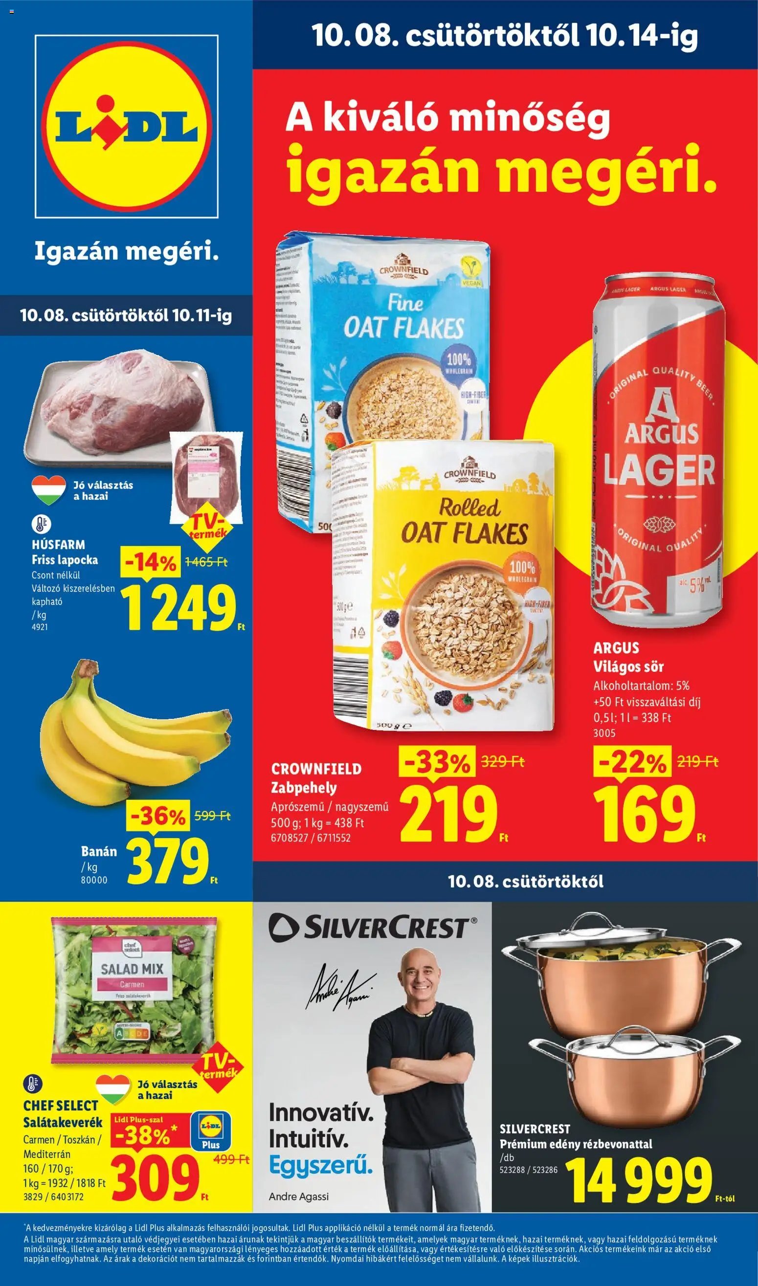 Lidl újság 2026.10.08. Lidl akciós újság