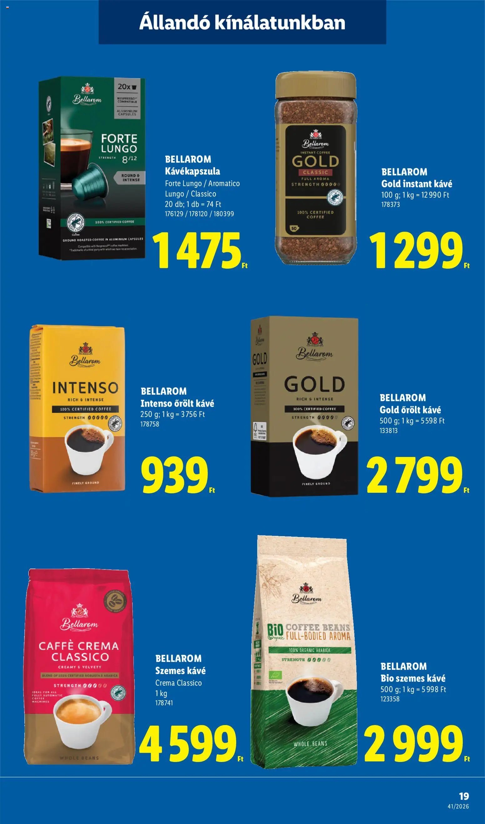 Lidl újság 2026.10.08. Lidl akciós újság