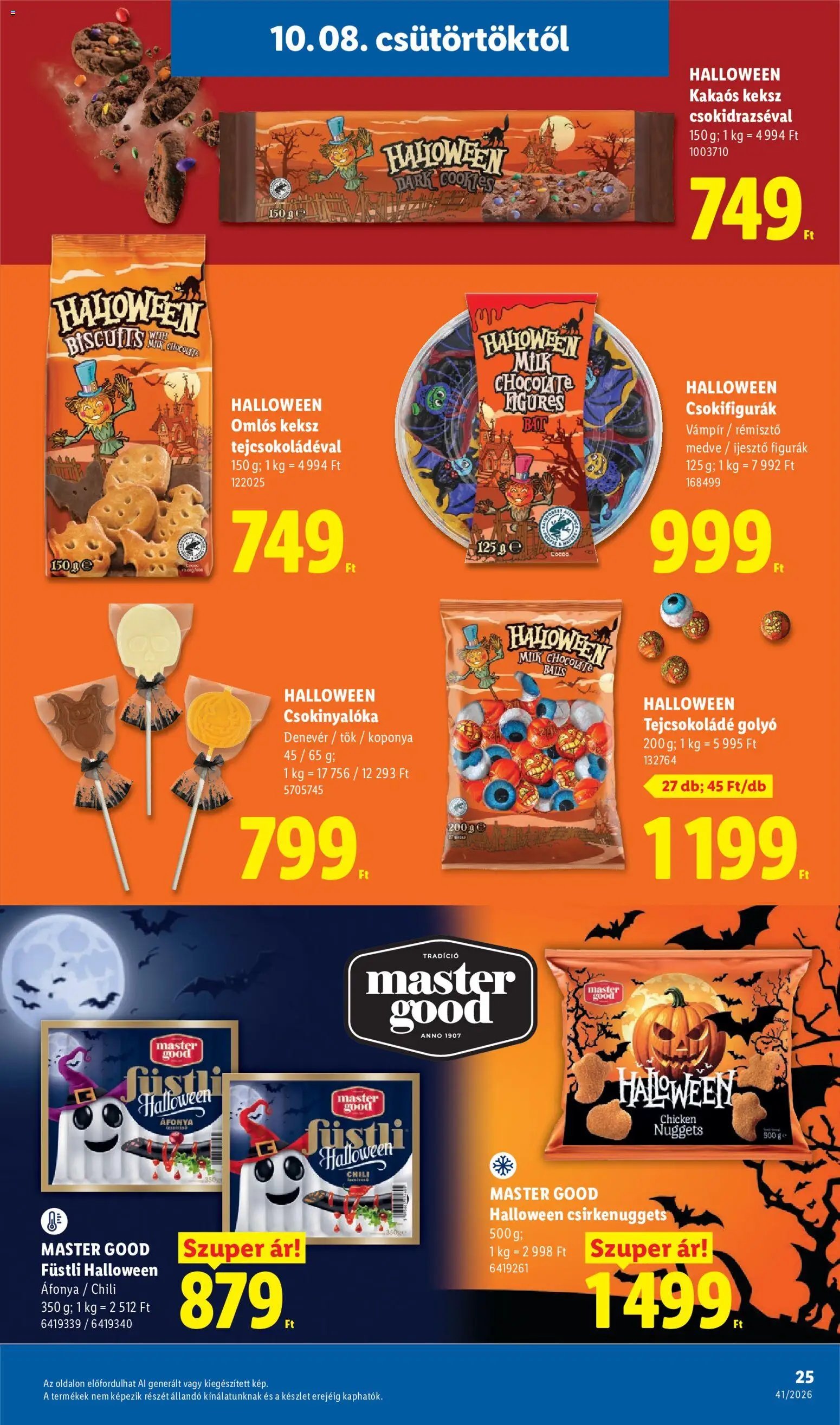 Lidl újság 2026.10.08. Lidl akciós újság