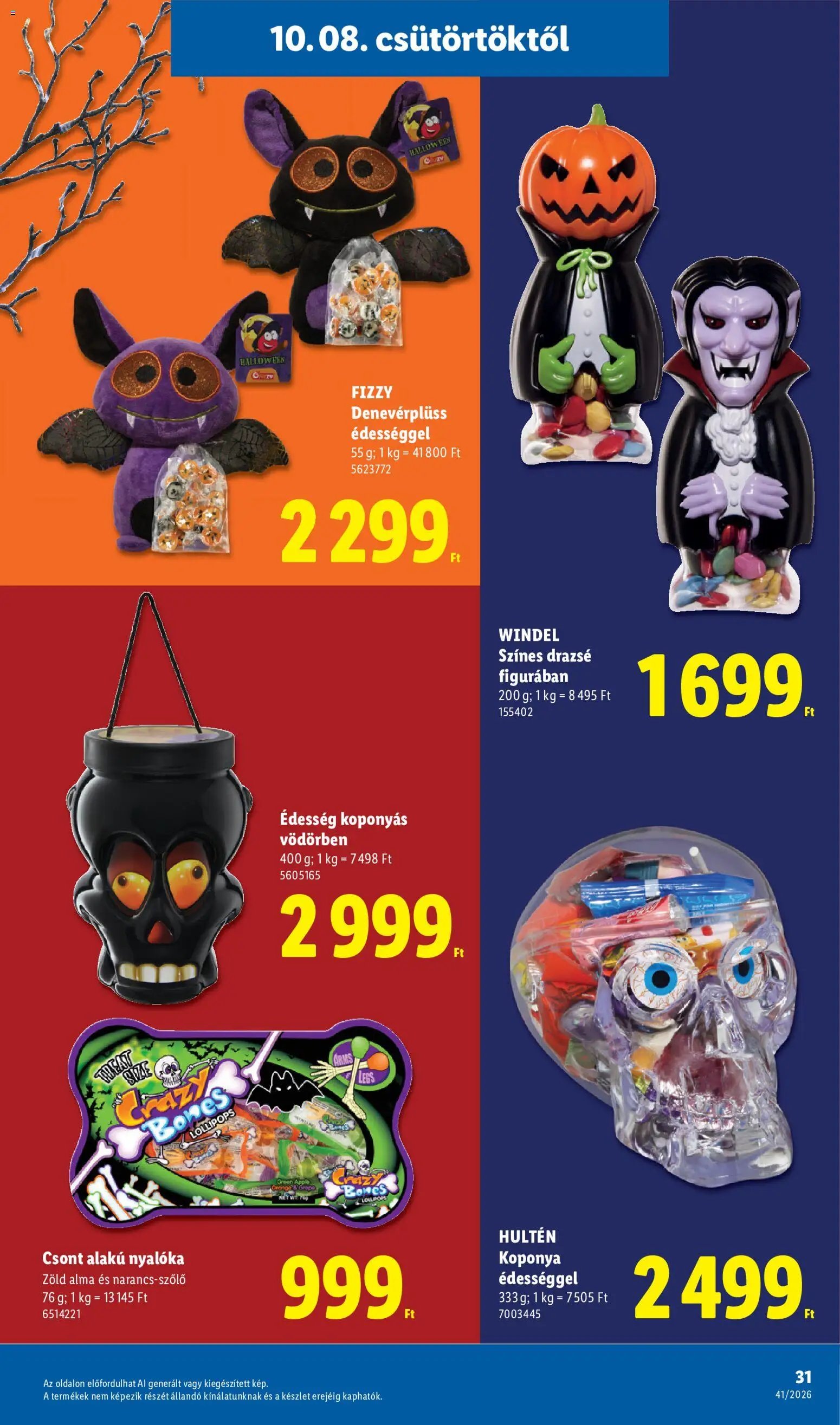Lidl újság 2026.10.08. Lidl akciós újság