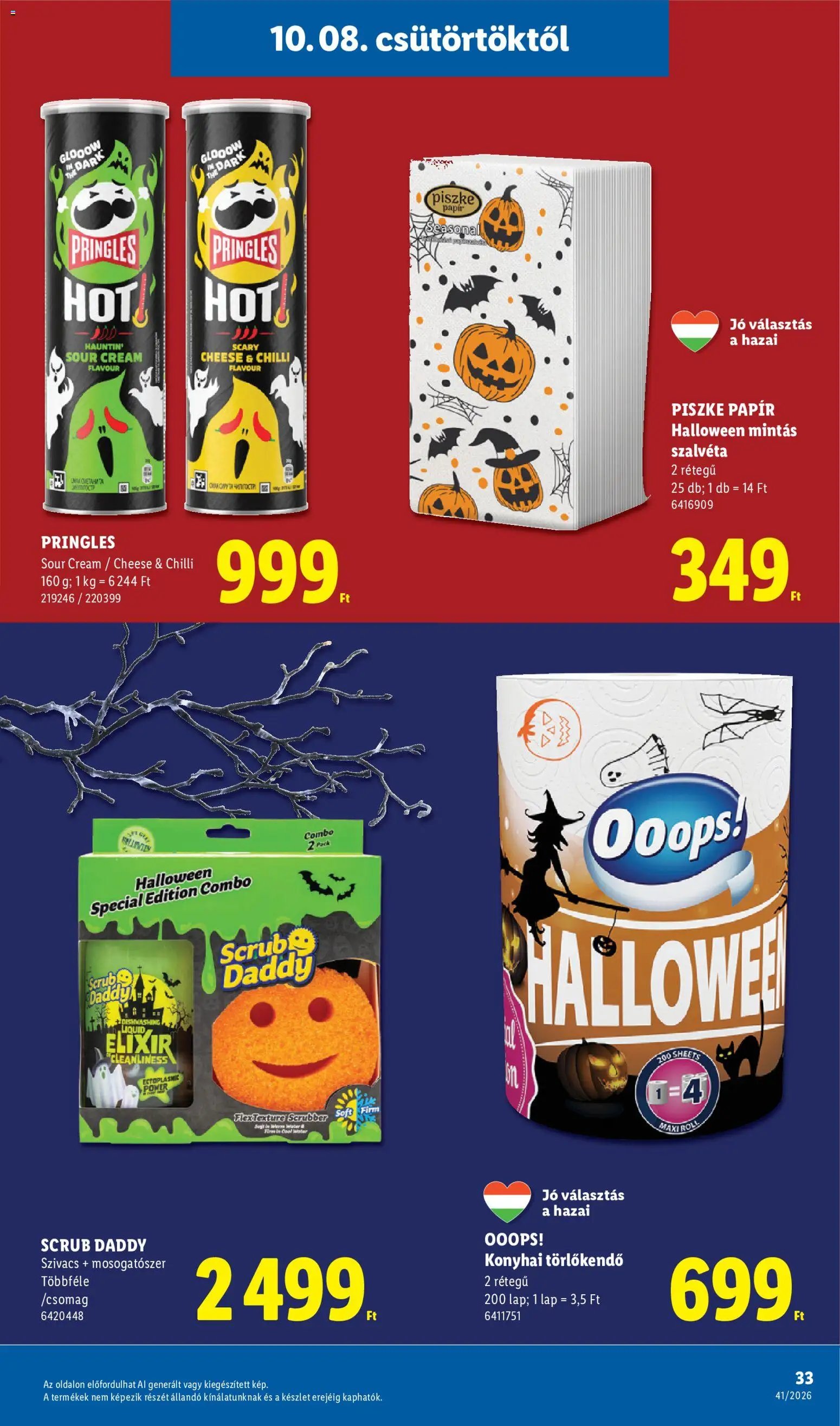 Lidl újság 2026.10.08. Lidl akciós újság