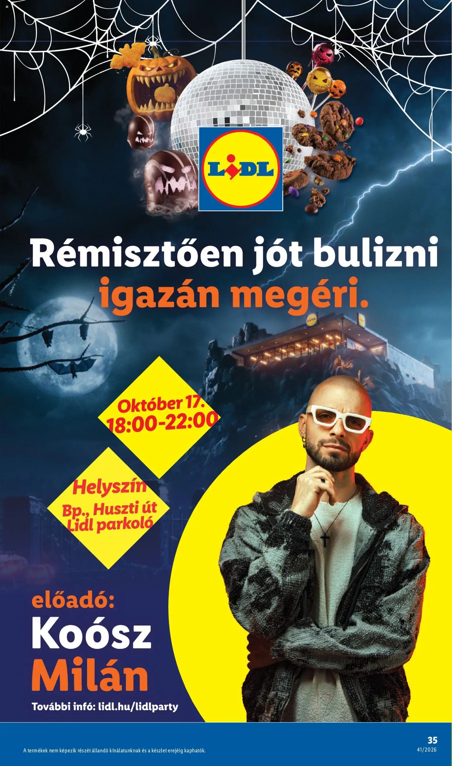 Lidl újság 2026.10.08. Lidl akciós újság