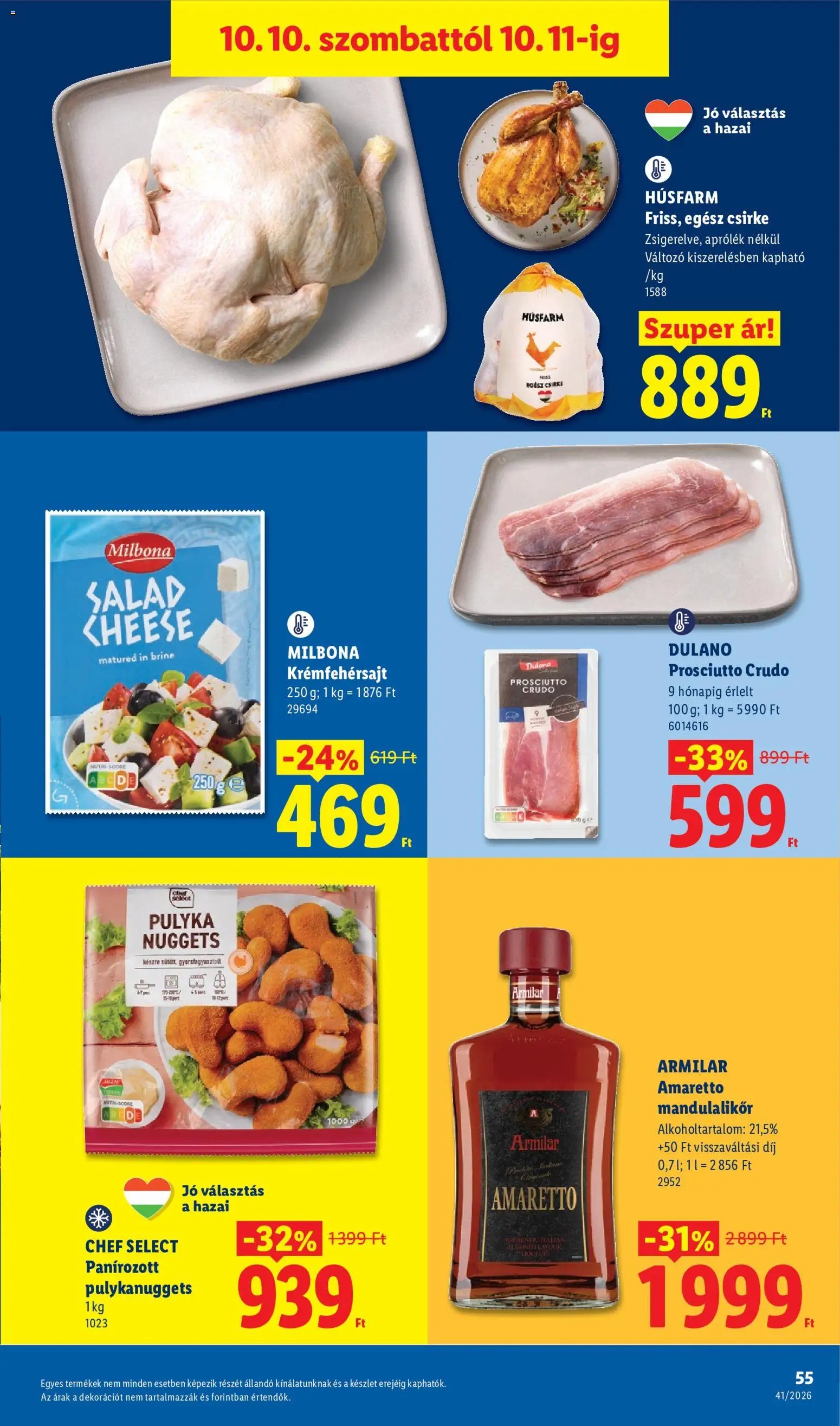 Lidl újság 2026.10.08. Lidl akciós újság