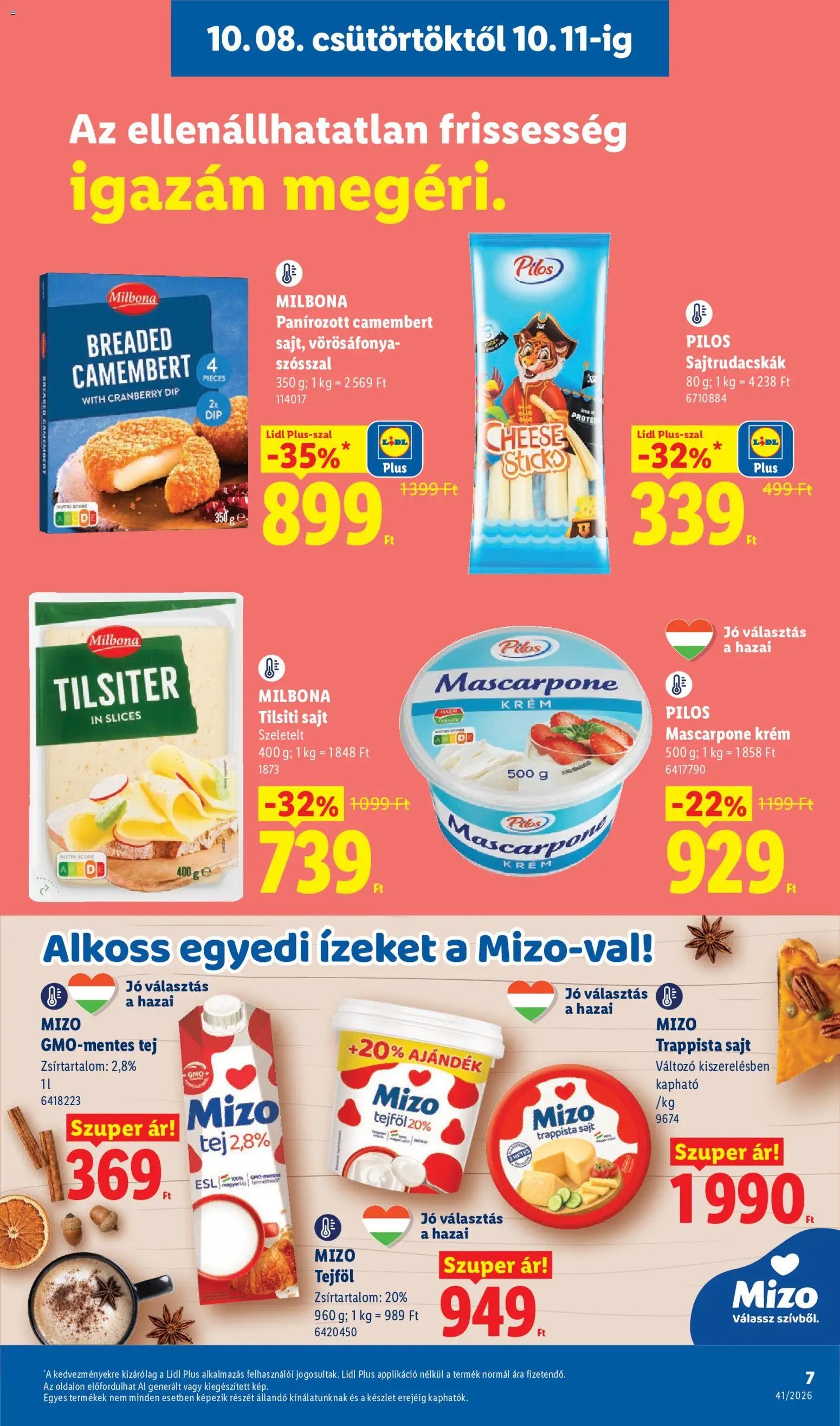 Lidl újság 2026.10.08. Lidl akciós újság