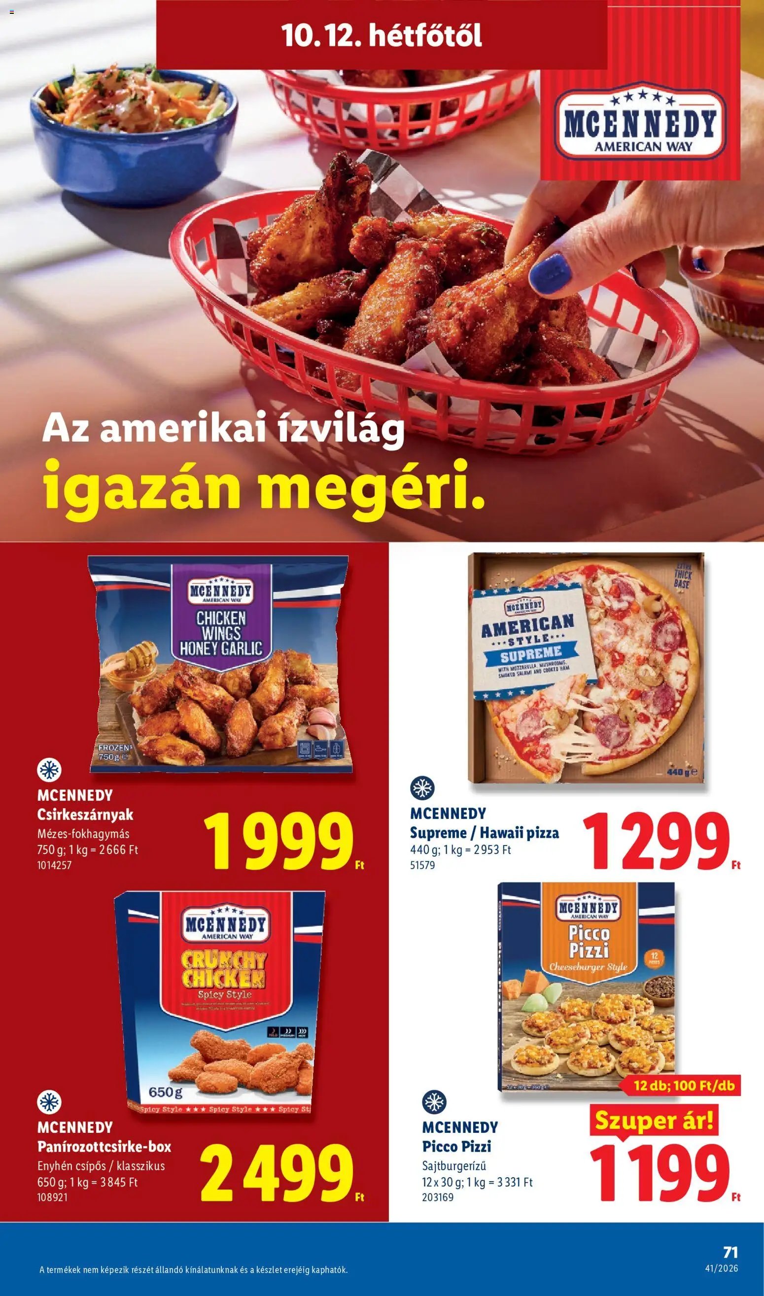 Lidl újság 2026.10.08. Lidl akciós újság