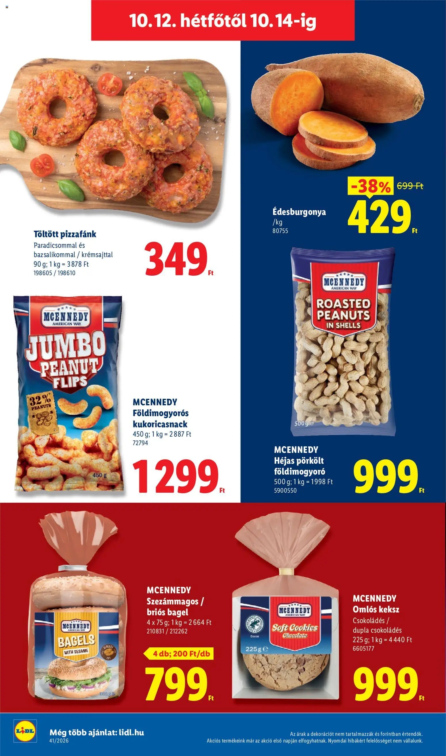 Lidl újság 2026.10.08. Lidl akciós újság