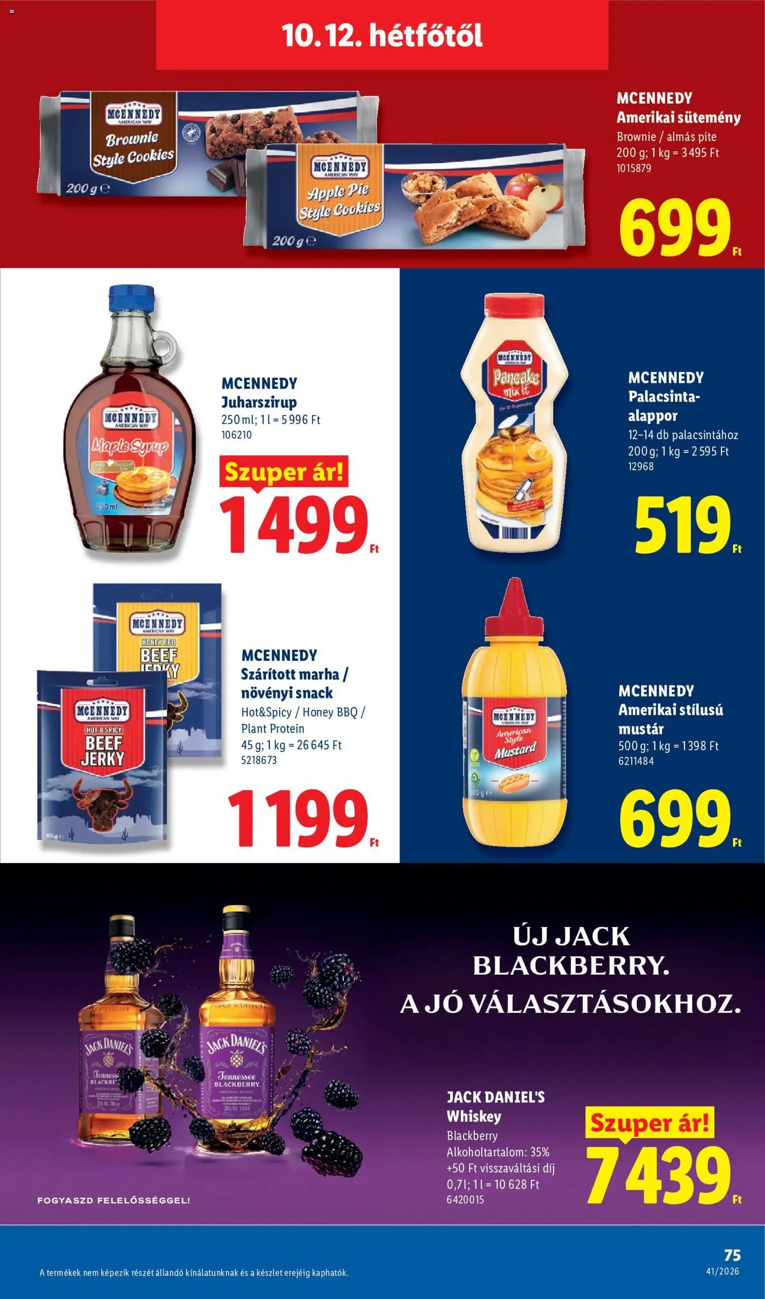 Lidl újság 2026.10.08. Lidl akciós újság