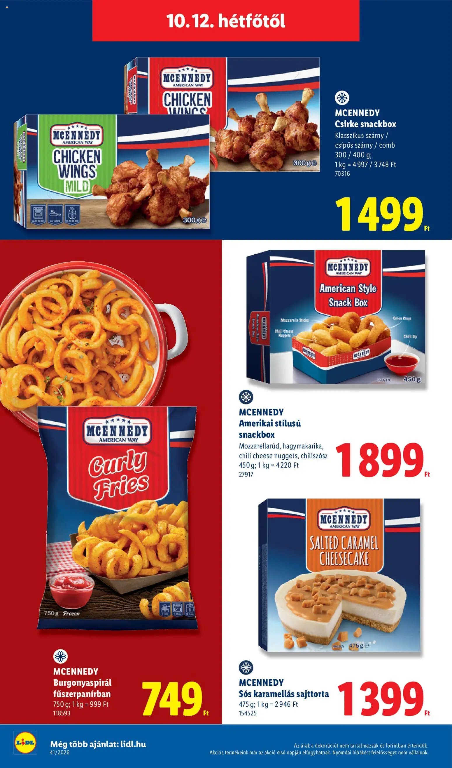 Lidl újság 2026.10.08. Lidl akciós újság
