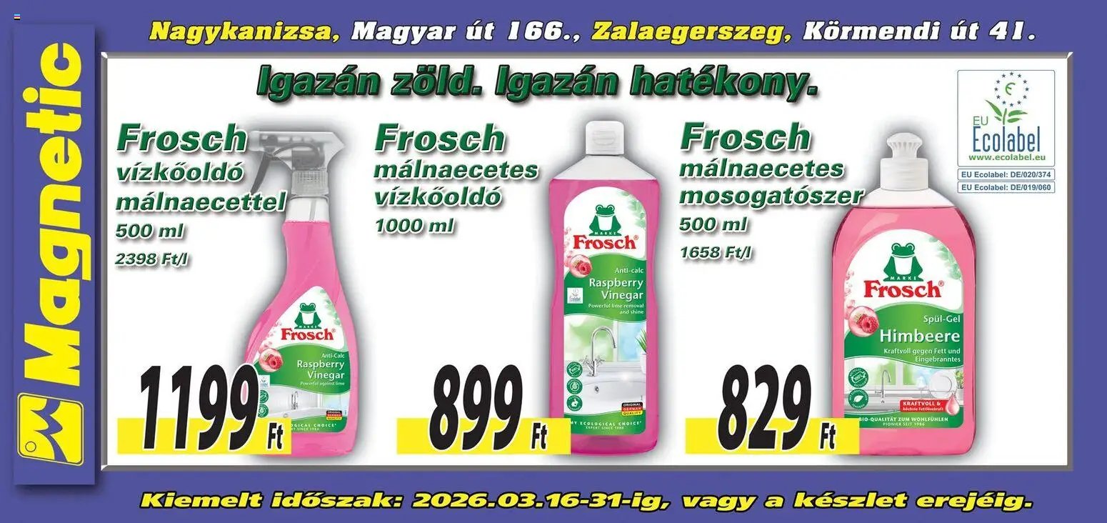 Magnetic újság 2026.03.16. Magnetic Aktuális óriásplakátok (2026-03-16 - 2026-03-31)