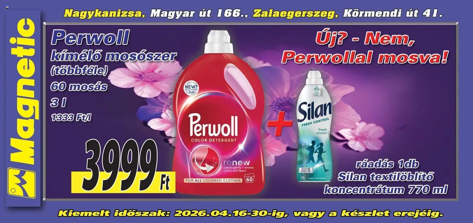Magnetic újság 2026.04.16. Magnetic Aktuális óriásplakátok (2026-04-16 - 2026-04-30)