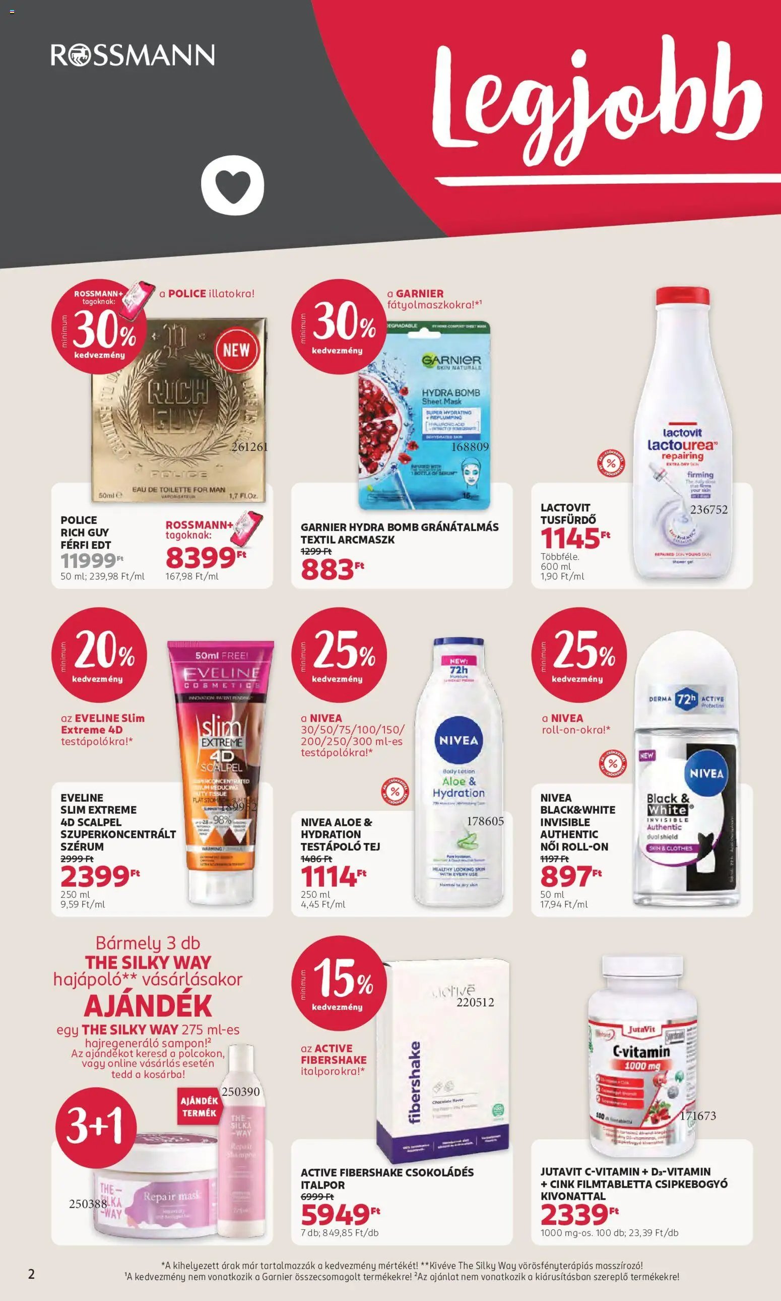 Rossmann újság 2026.06.01. Rossmann akciós újság