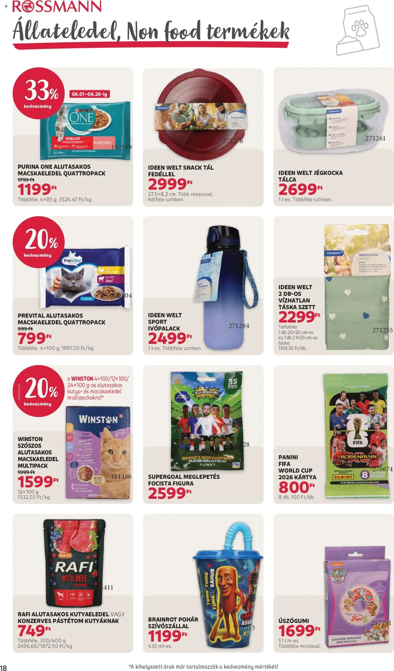 Rossmann újság 2026.06.01. Rossmann akciós újság