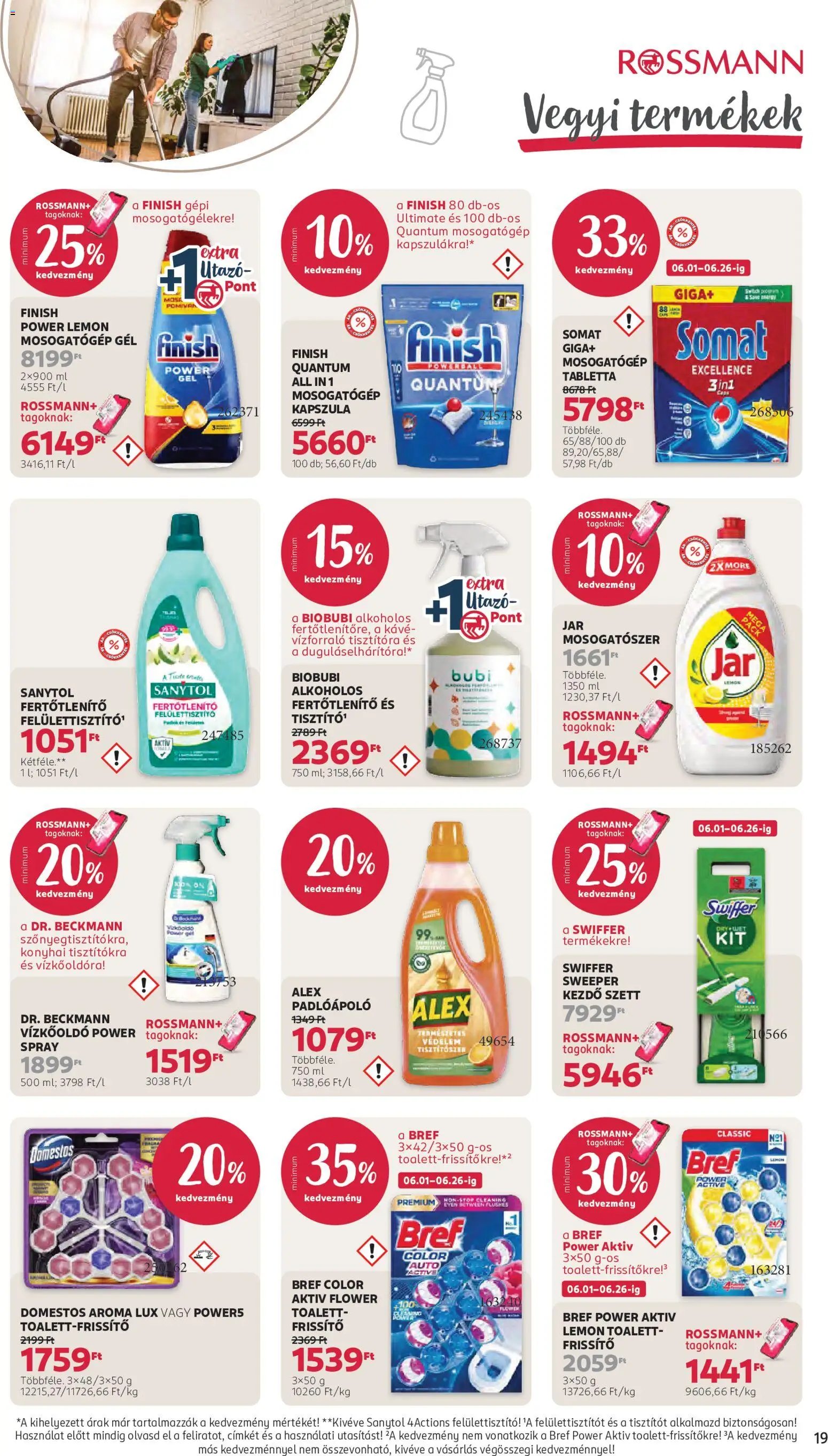 Rossmann újság 2026.06.01. Rossmann akciós újság
