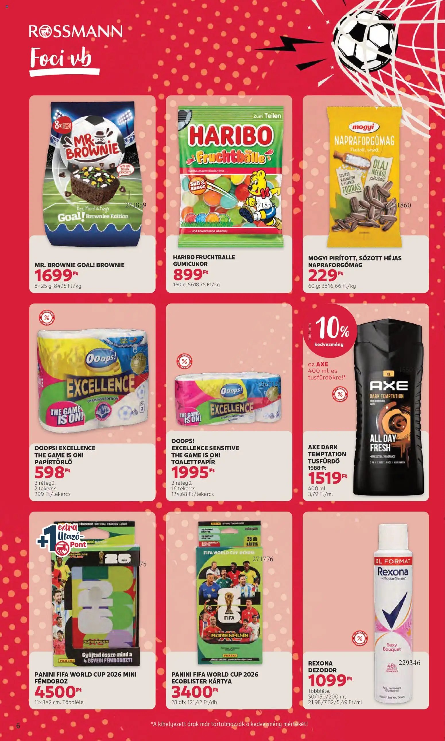 Rossmann újság 2026.06.01. Rossmann akciós újság