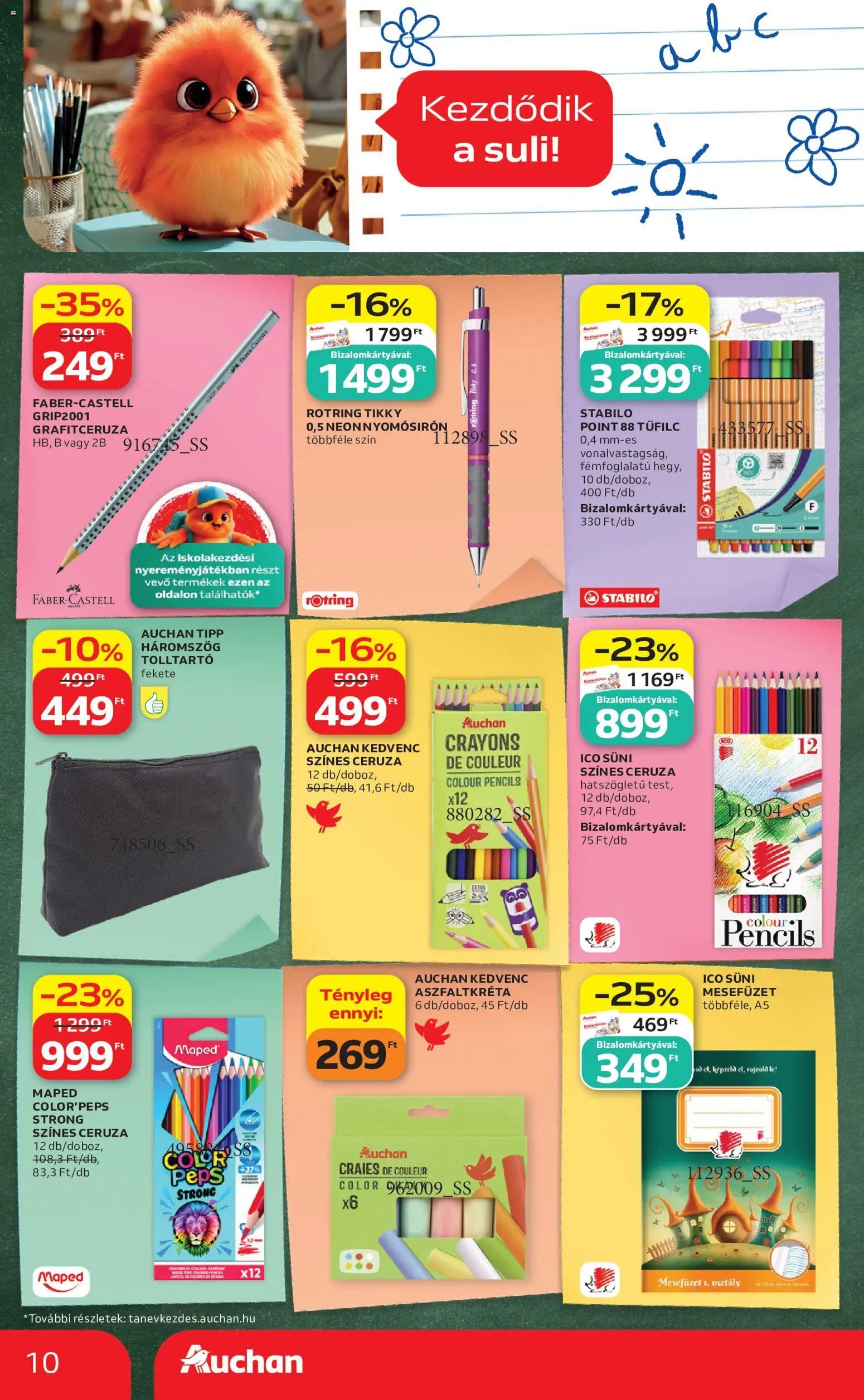 Auchan újság 2026.07.30. Auchan Szupermarket akciós újság