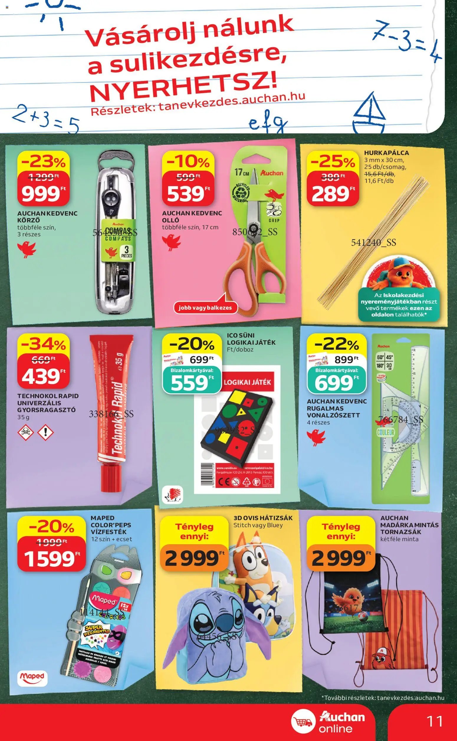 Auchan újság 2026.07.30. Auchan Szupermarket akciós újság