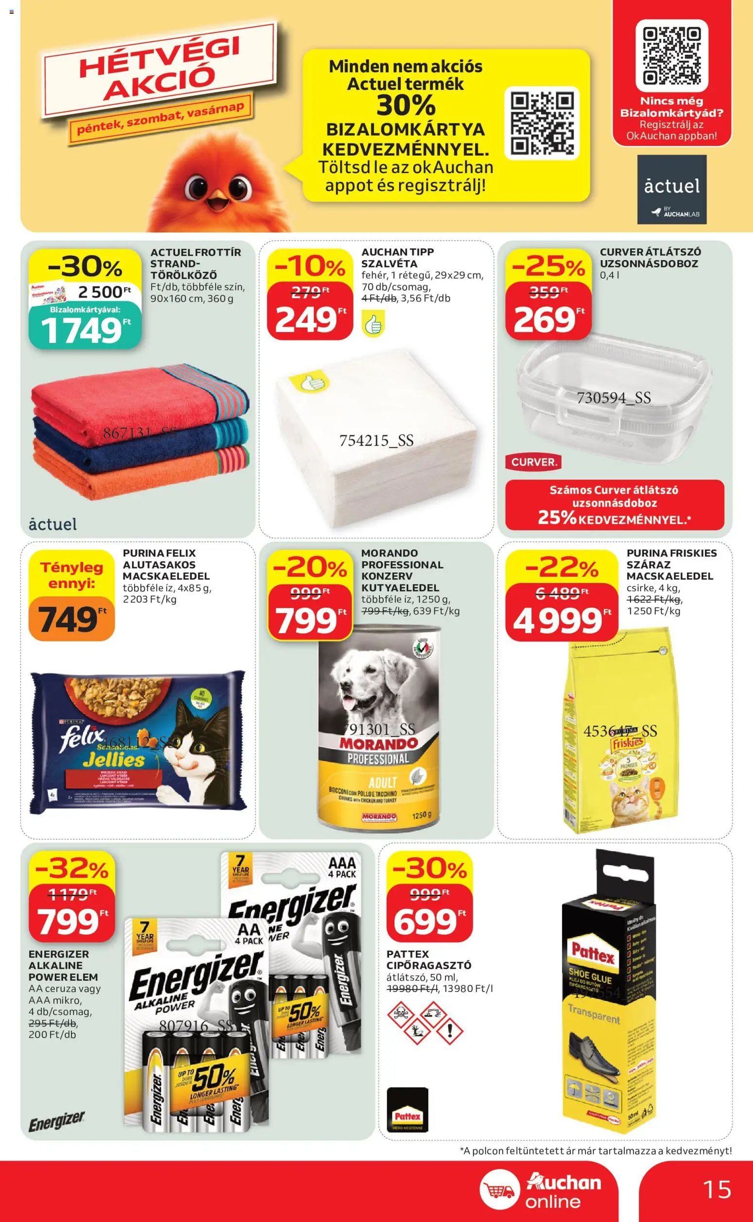 Auchan újság 2026.07.30. Auchan Szupermarket akciós újság