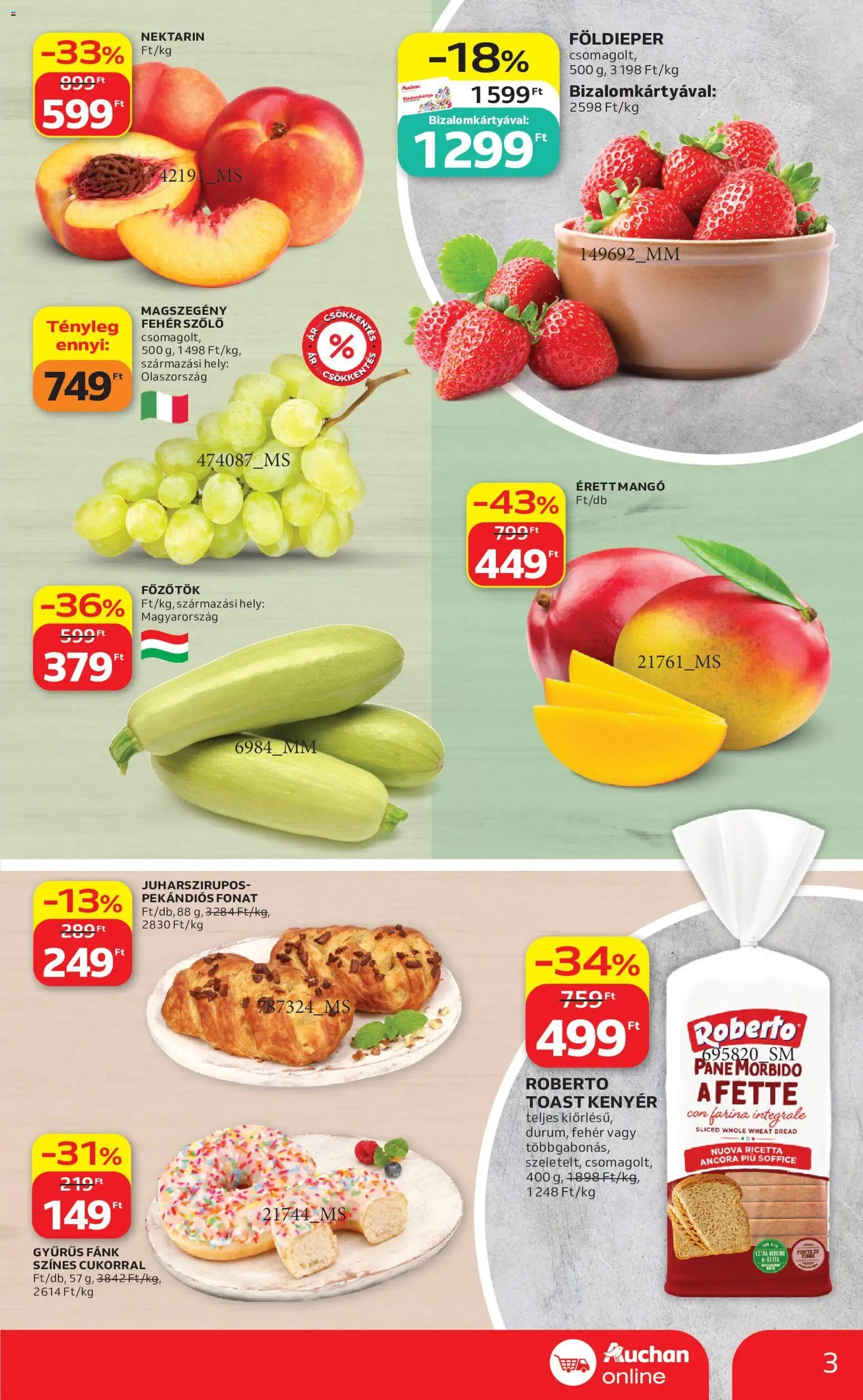 Auchan újság 2026.07.30. Auchan Szupermarket akciós újság