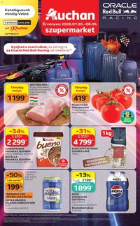 Auchan újság 2026.07.30. Auchan Szupermarket akciós újság