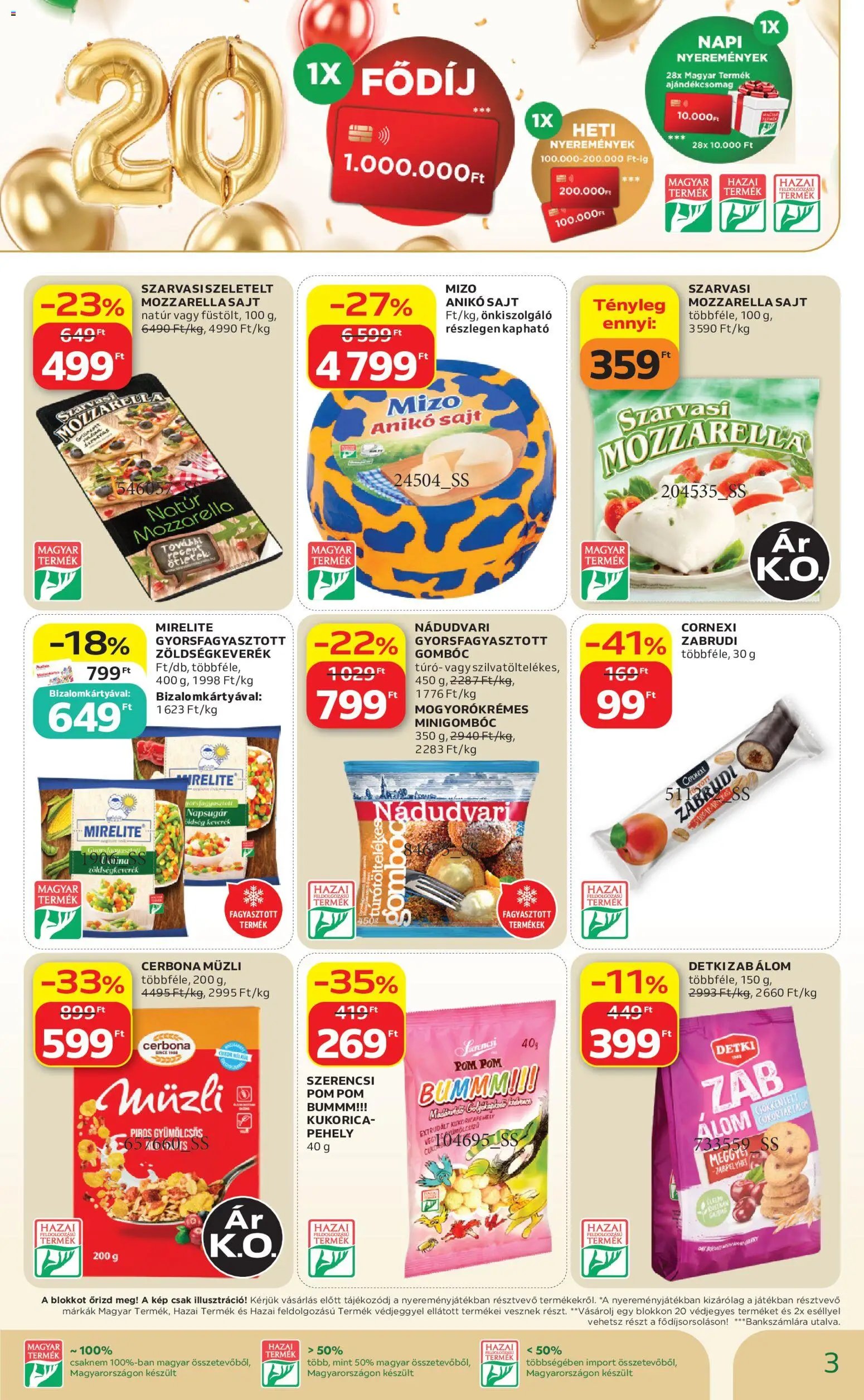 Auchan újság 2026.08.21. Auchan Hazai termék ajánlatok