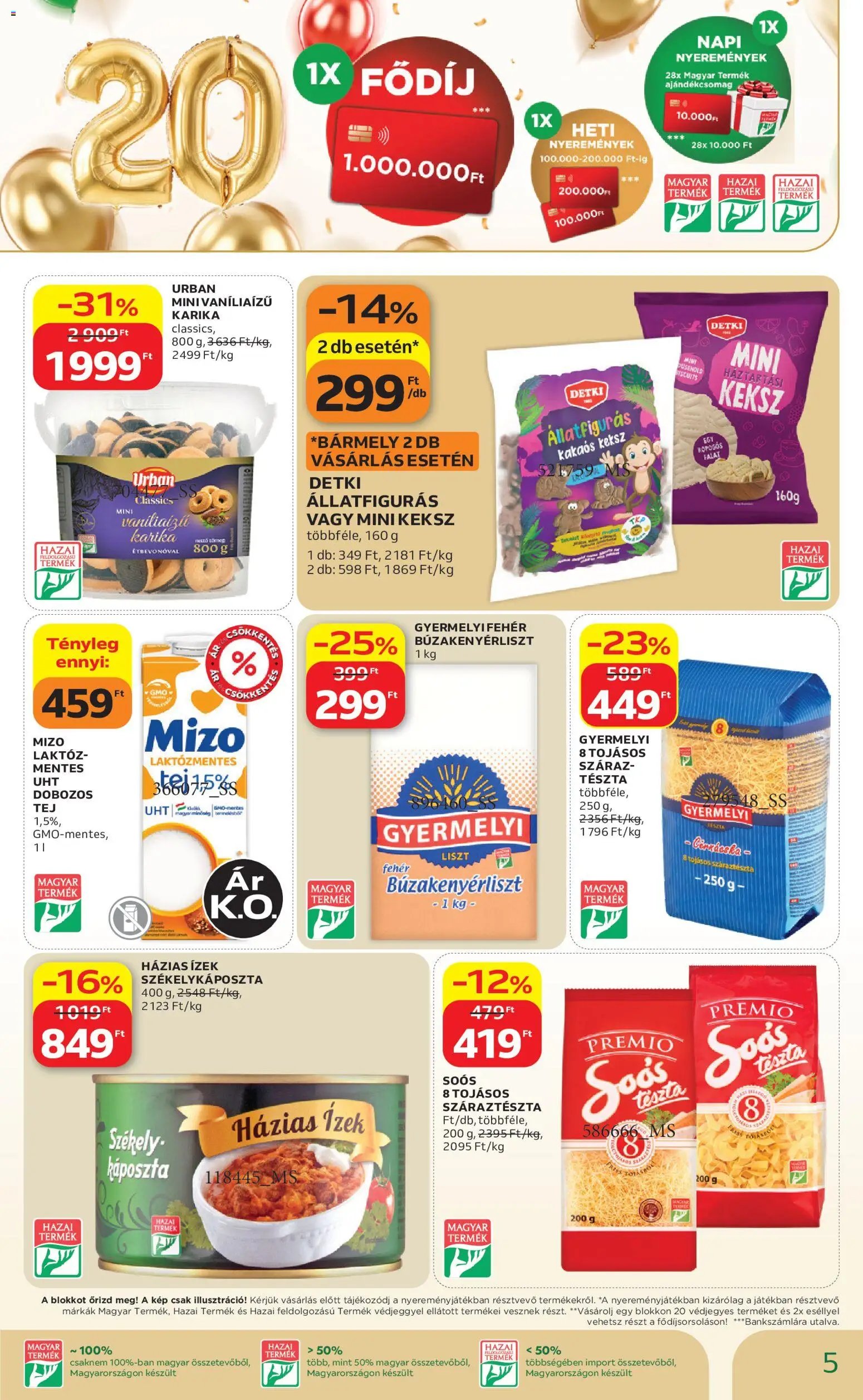 Auchan újság 2026.08.21. Auchan Hazai termék ajánlatok