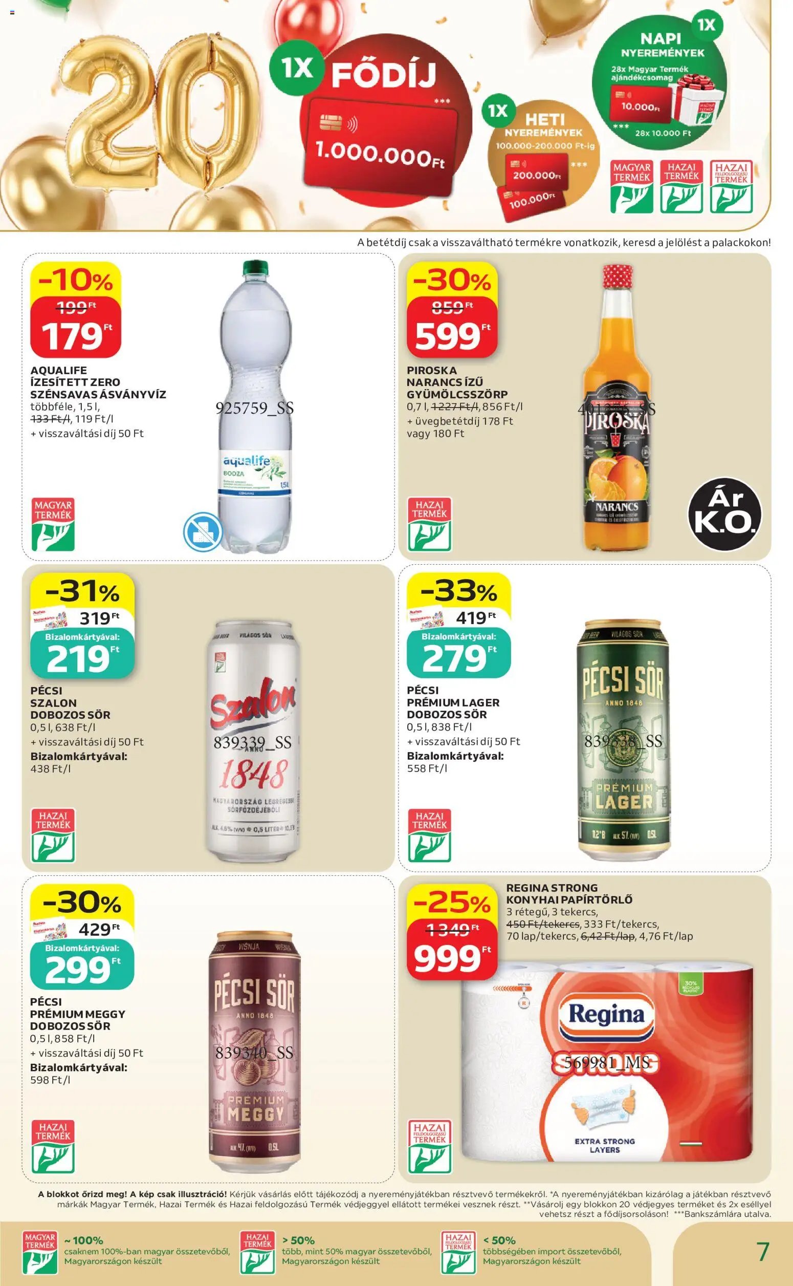 Auchan újság 2026.08.21. Auchan Hazai termék ajánlatok
