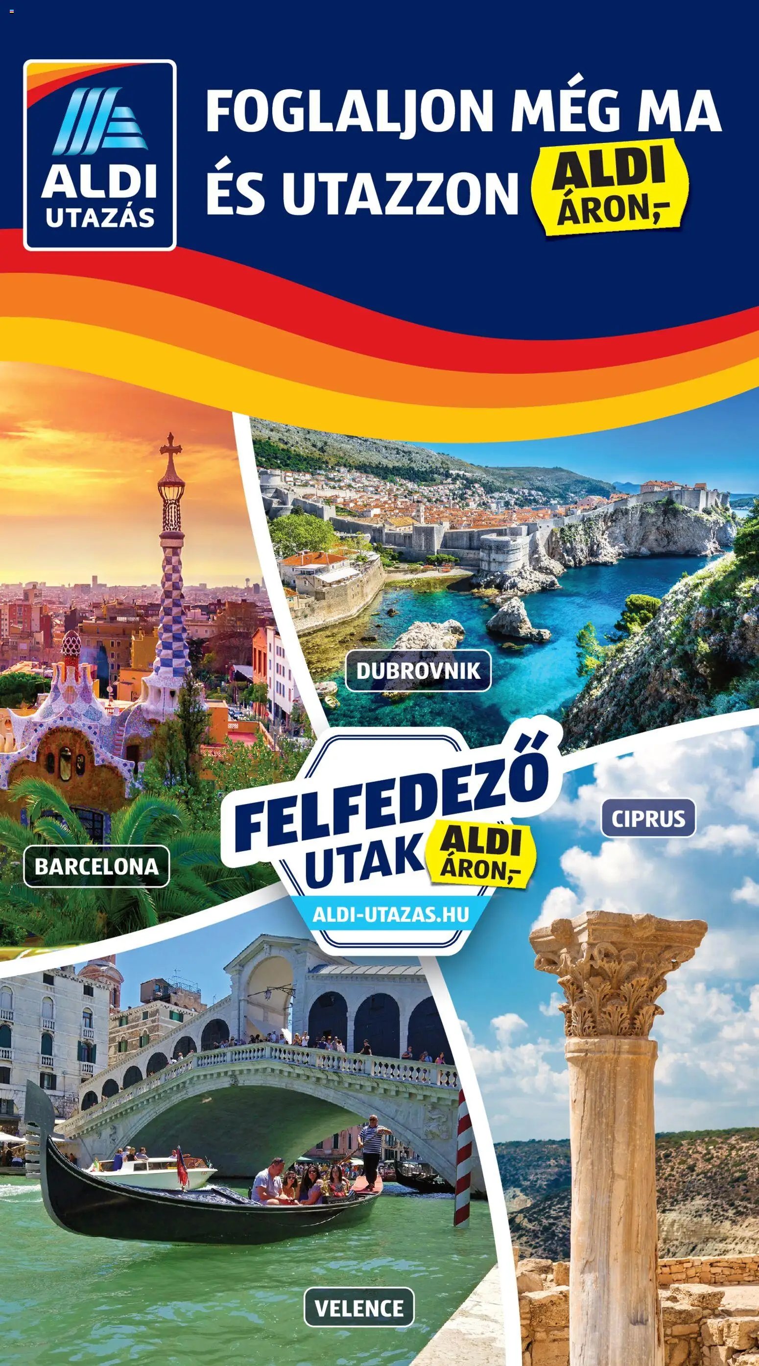 Aldi újság 2026.02.05. Utazás katalógus (2026-02-05 - 2026-02-11)