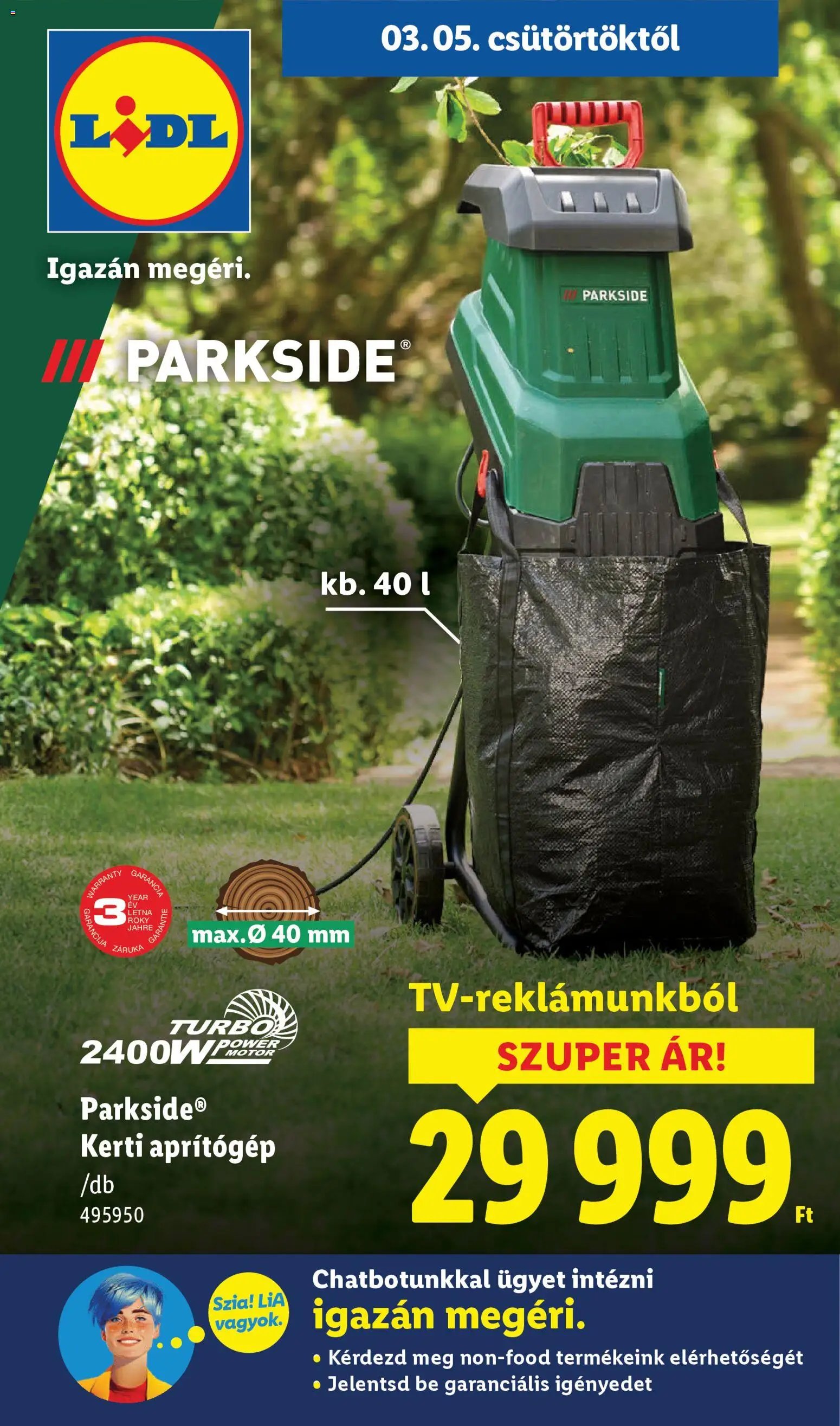 Lidl újság 2026.03.05. Lidl Nonfood kínálatunk (2026-03-05 - 2026-03-11)